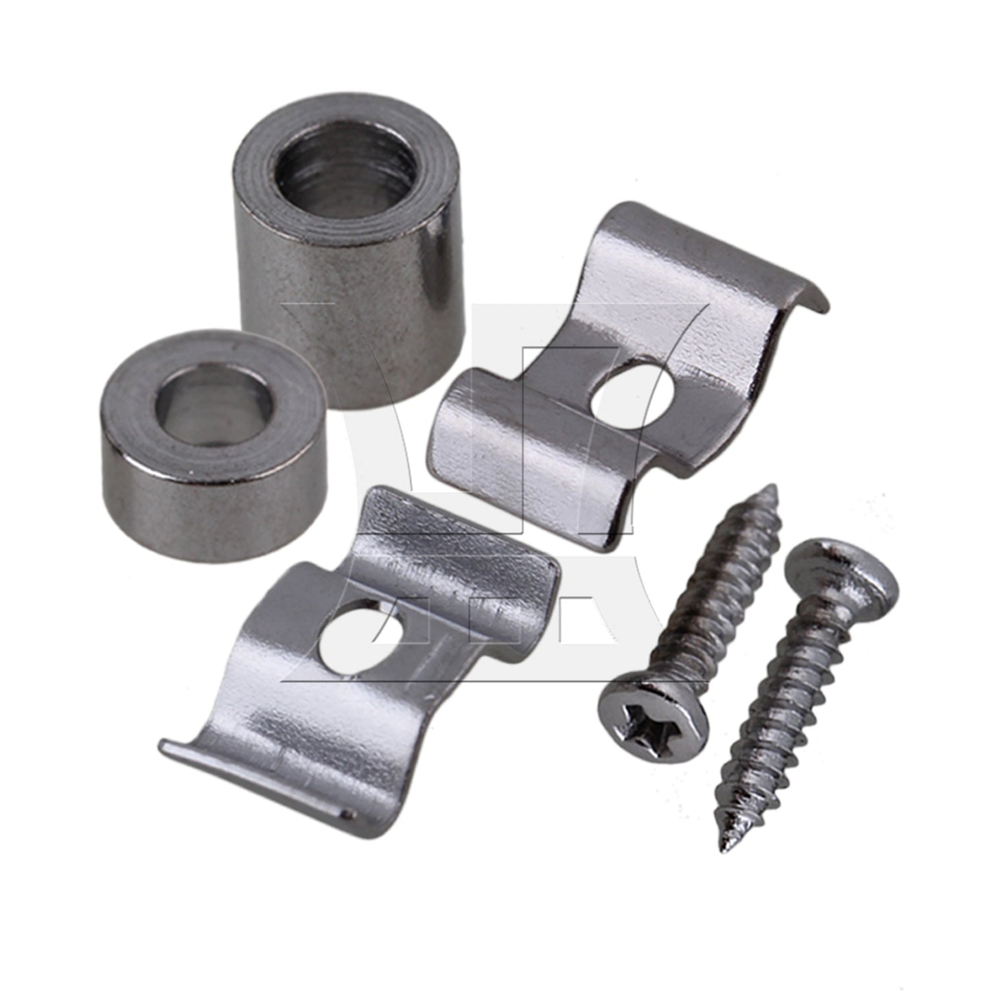 Chrome Guitar String Tree Guide Retainer Spacer Screw