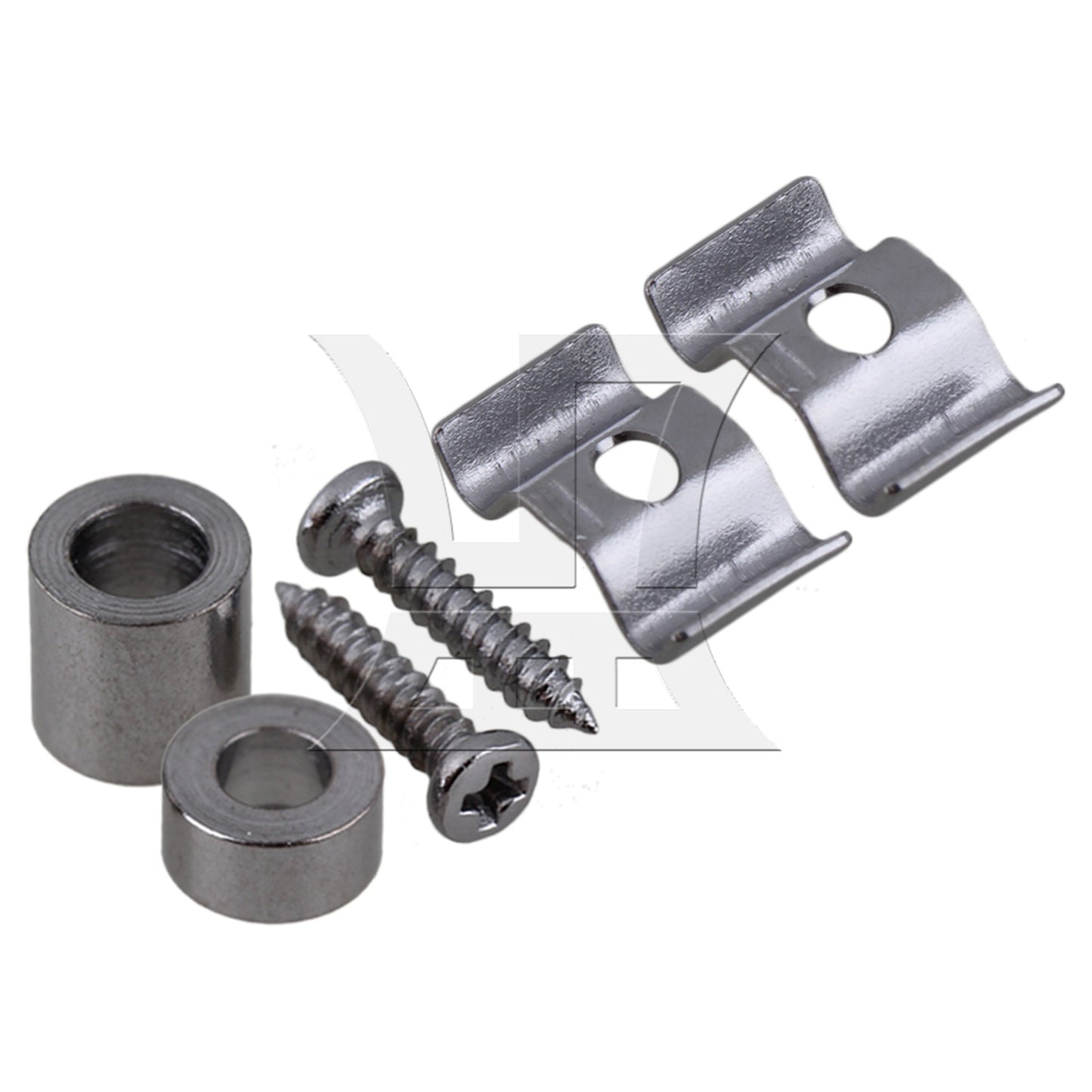 Chrome Guitar String Tree Guide Retainer Spacer Screw