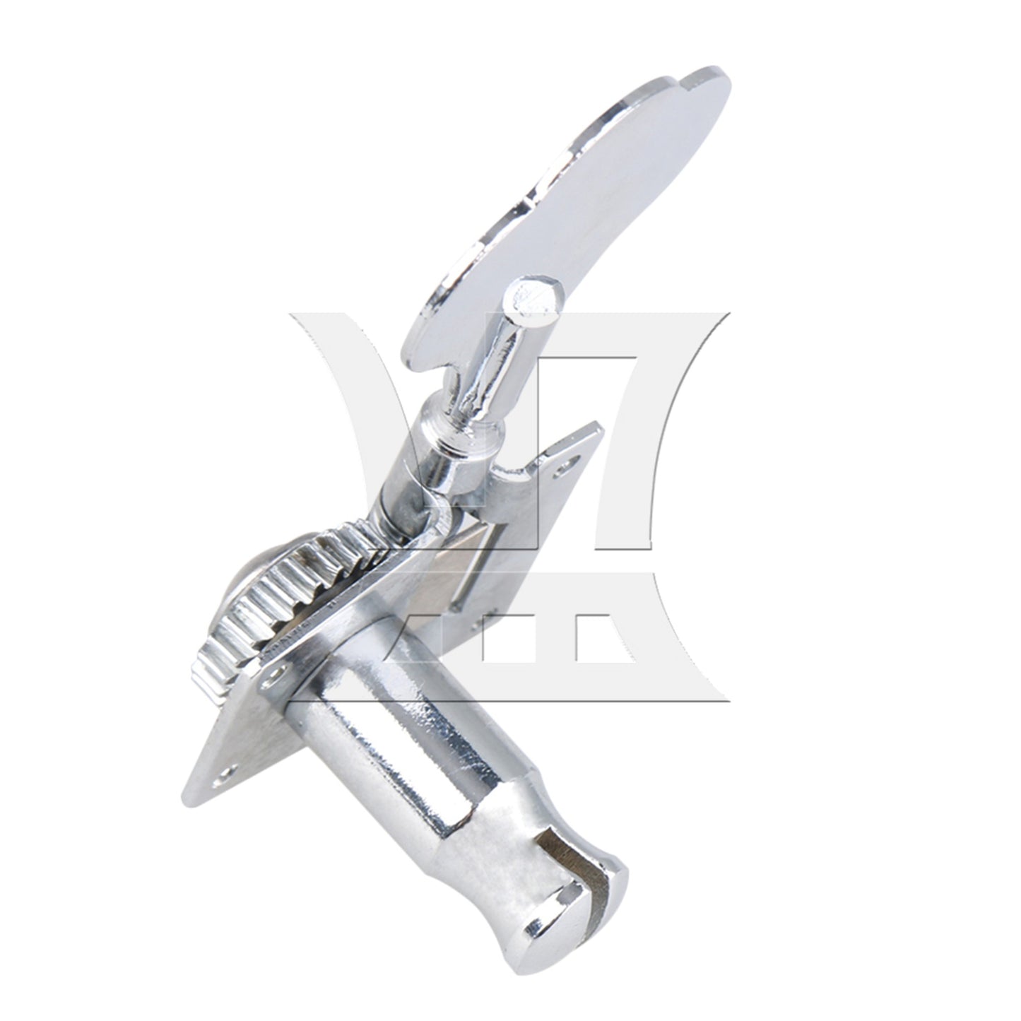 4R Chrome Bass Guitar Machine Heads Tuners / Elephant ear button