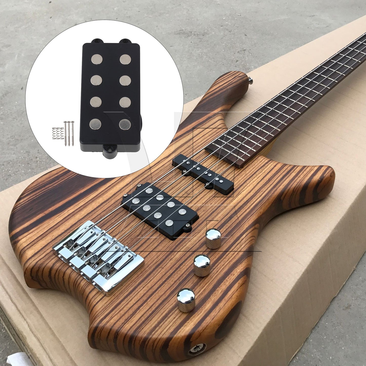 Noiseless Good Balance 4 String Bass Guitar Pickup NEW