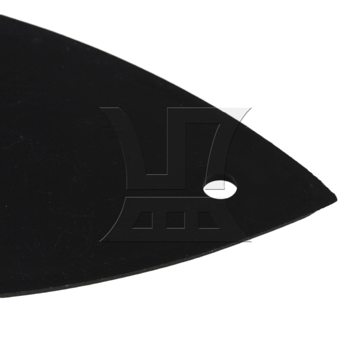 2Pieces BLACK 1 layer Triangle TRUSS ROD COVER FOR GUITAR