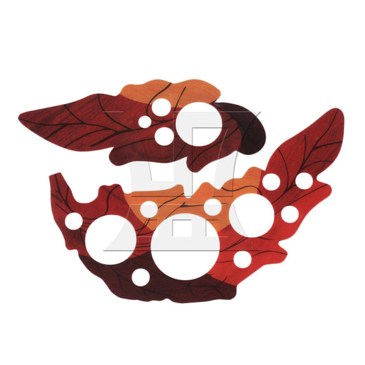 1 Pair Leaf Design Acoustic Guitar Pickguard /Grape Shape