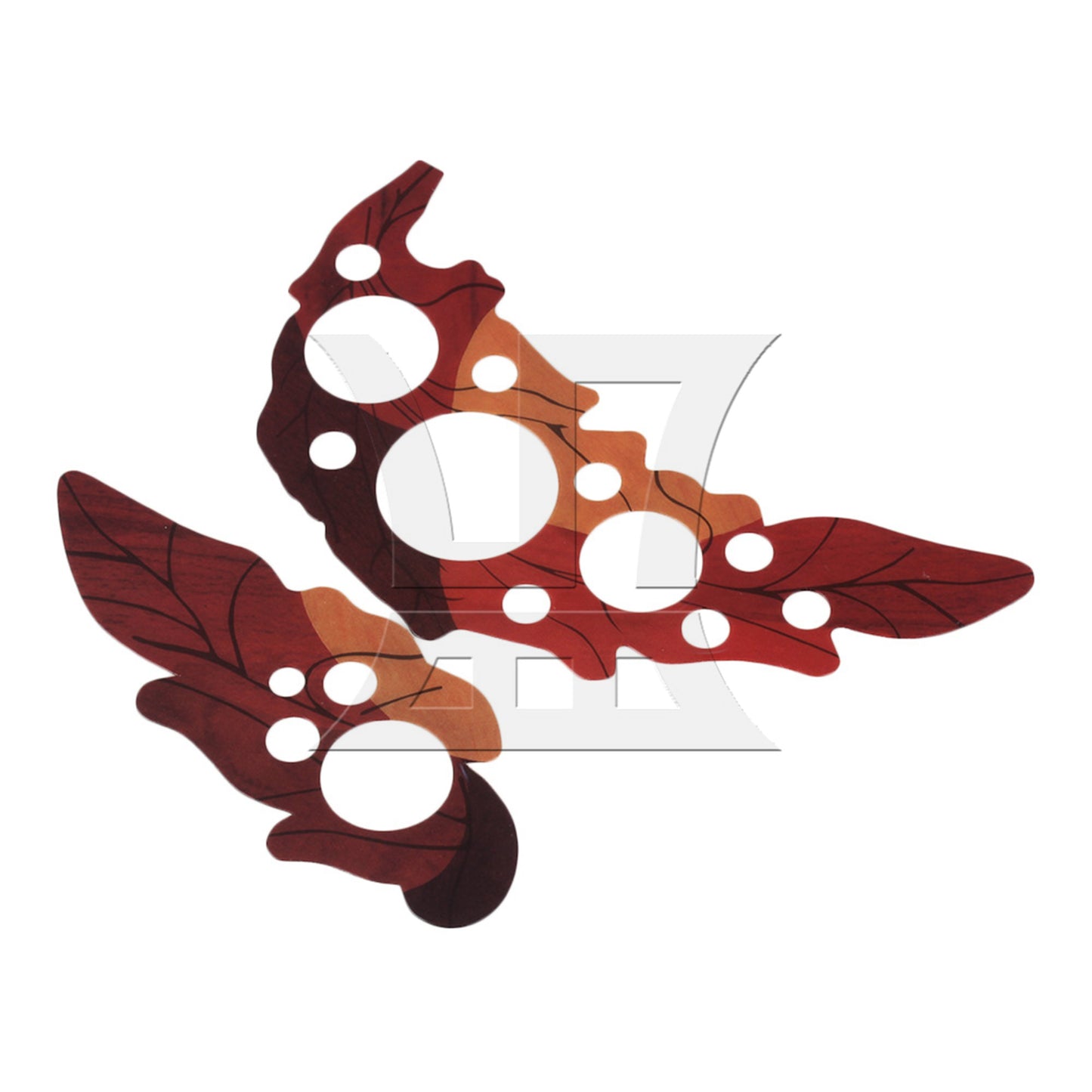 1 Pair Leaf Design Acoustic Guitar Pickguard /Grape Shape