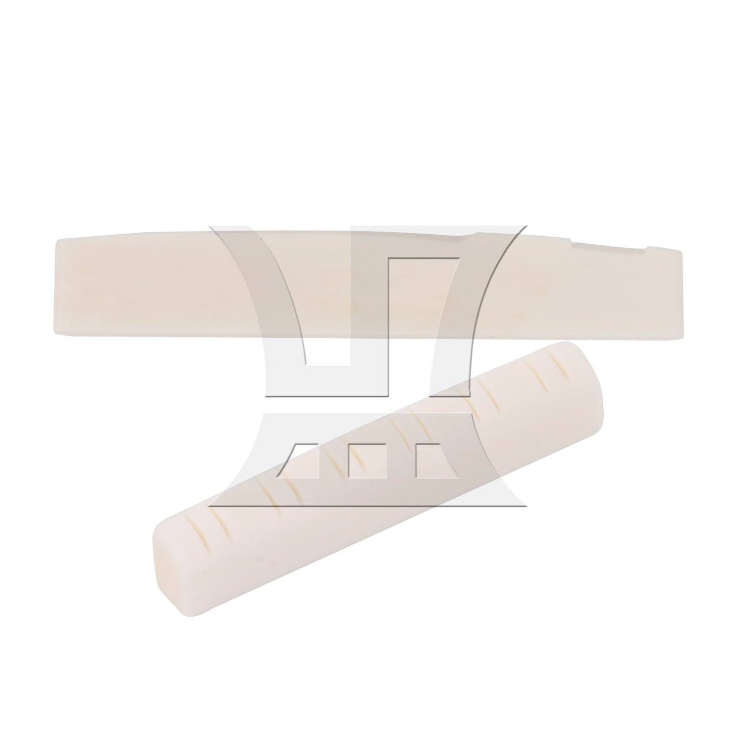Bone Bridge Saddle And Nut For 12 String Acoustic Guitar
