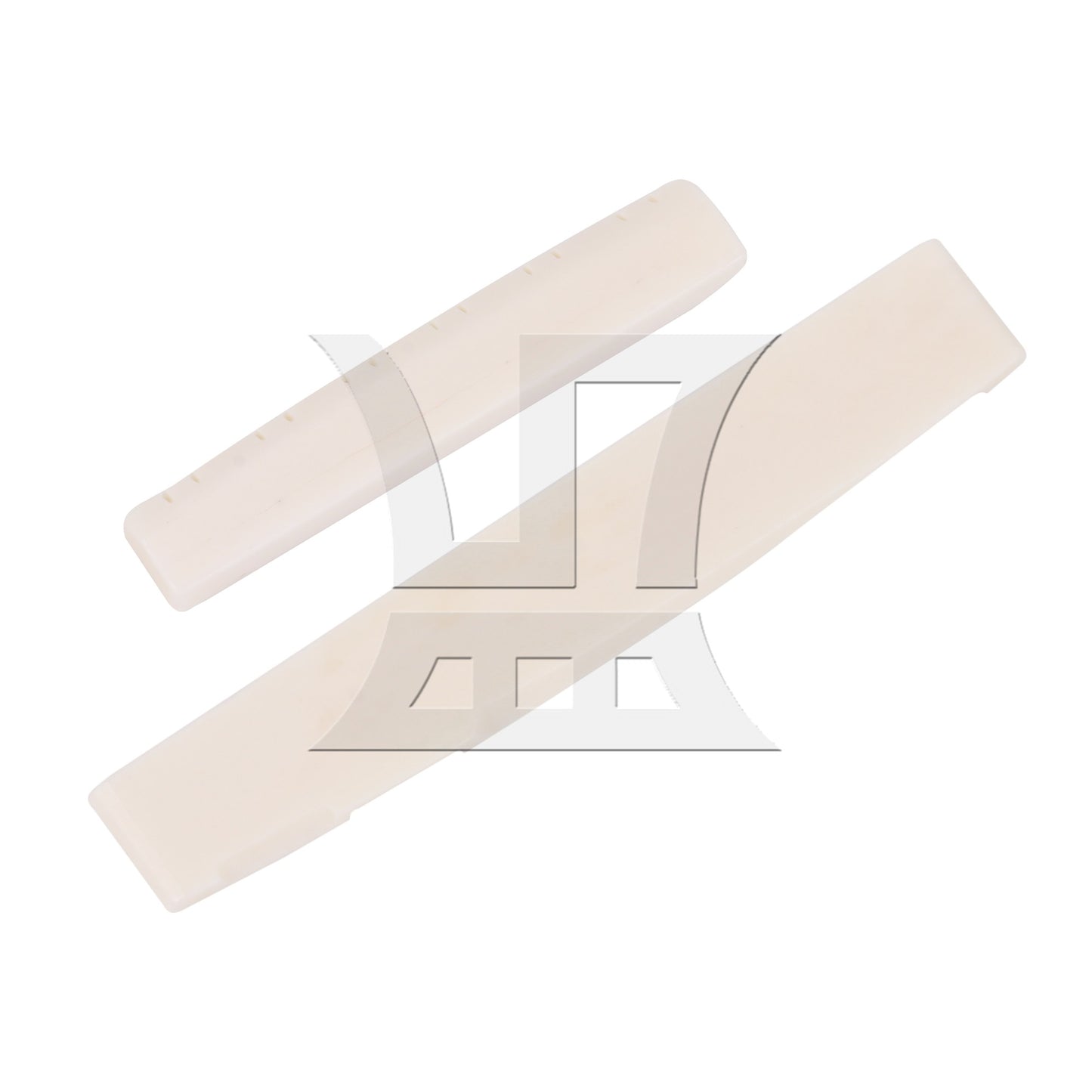 Bone Bridge Saddle And Nut For 12 String Acoustic Guitar