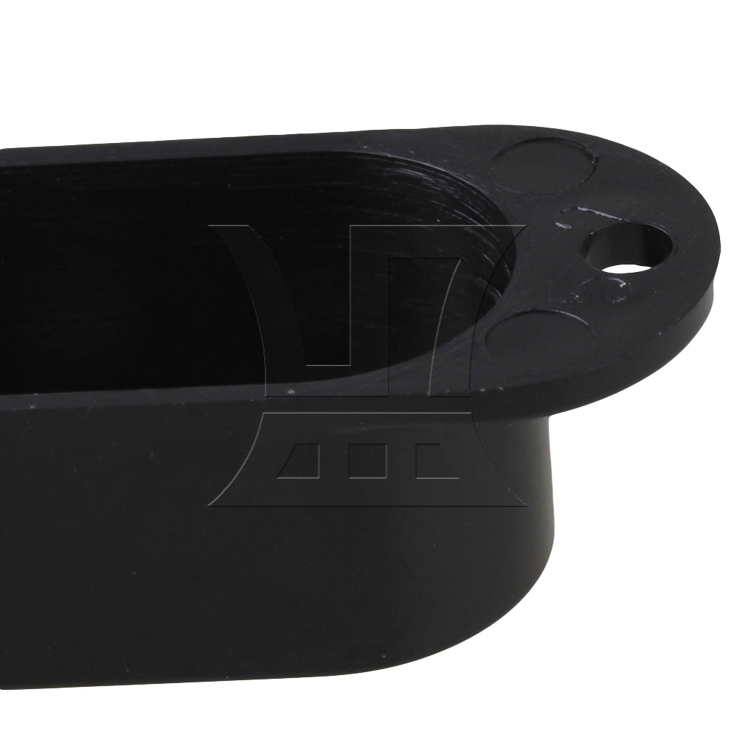 Black SET OF 3 PICKUP COVERS FOR Electric Guitar Pickup