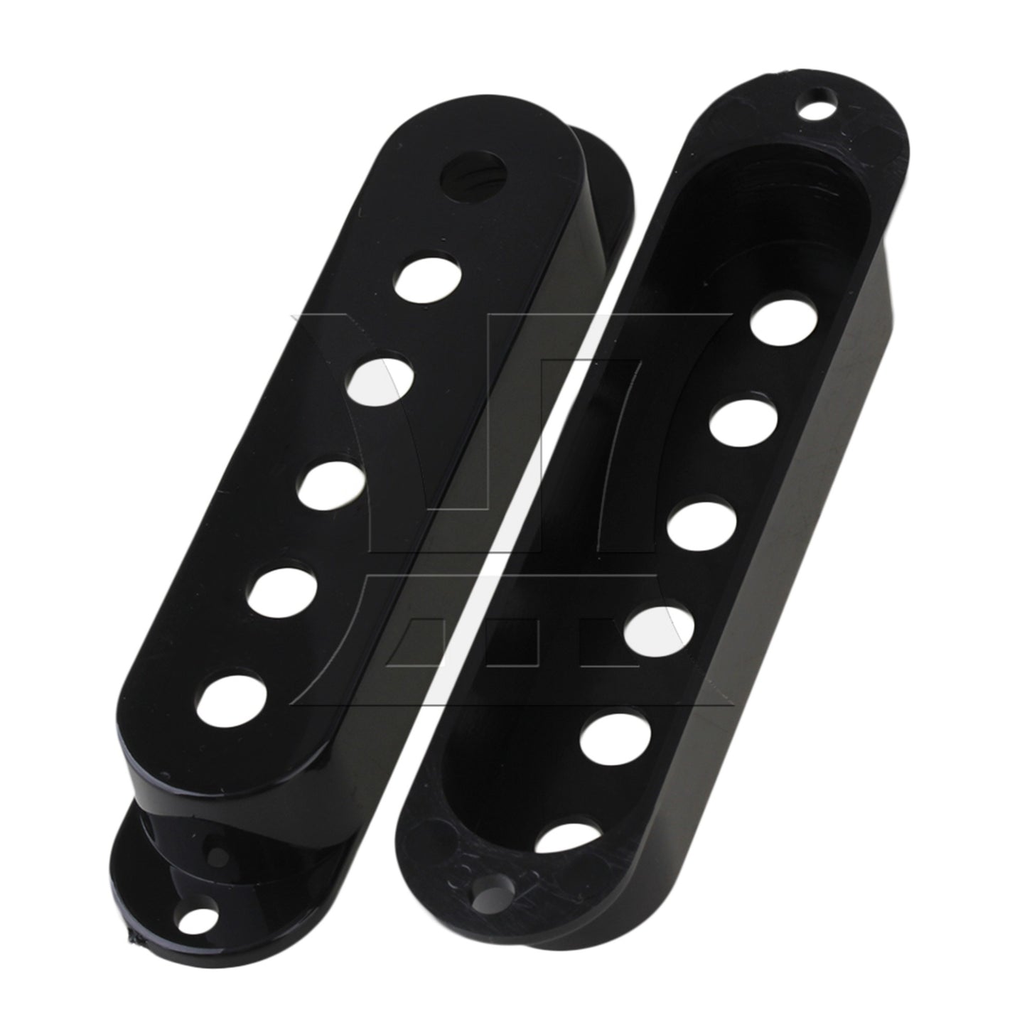 Black SET OF 3 PICKUP COVERS FOR Electric Guitar Pickup