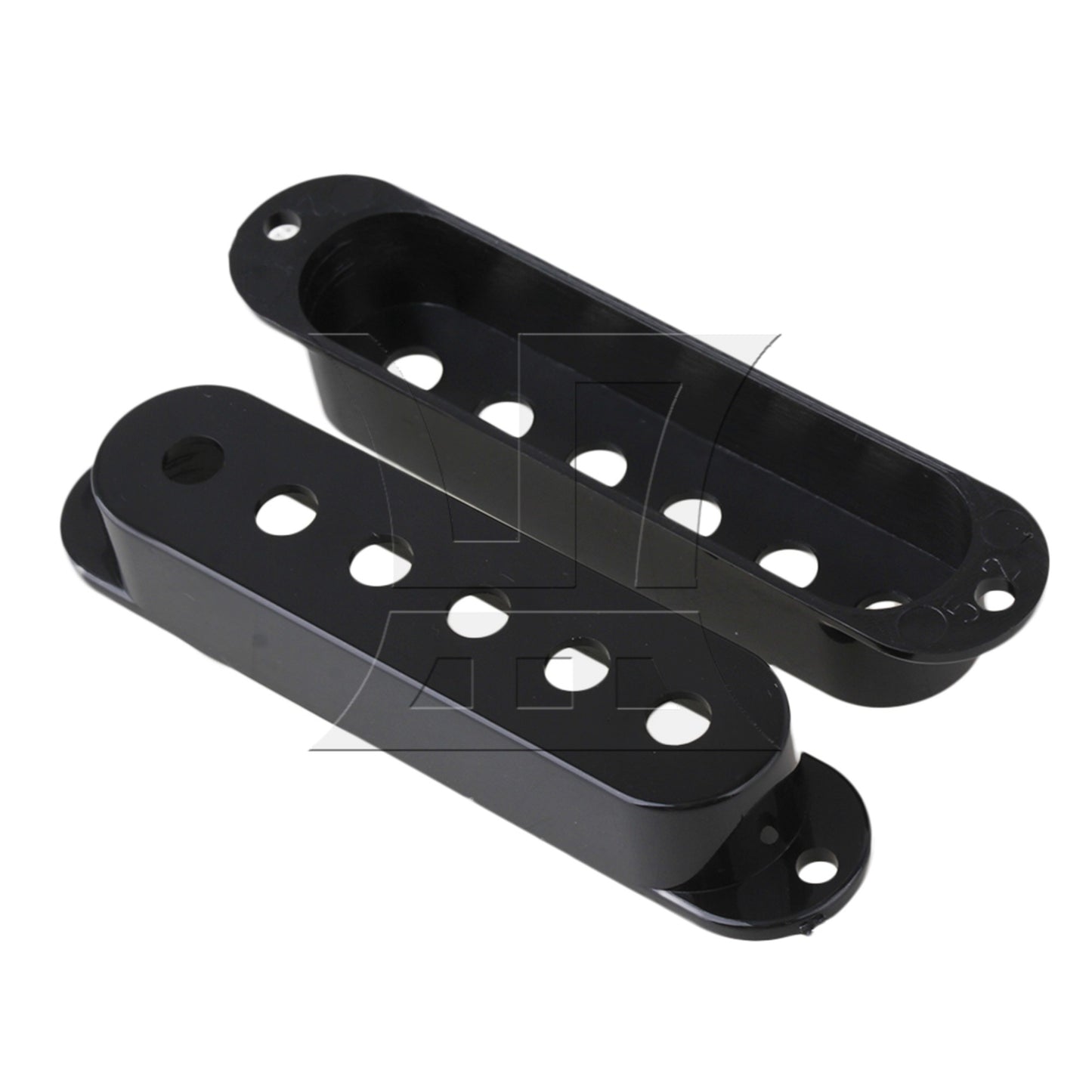 Black SET OF 3 PICKUP COVERS FOR Electric Guitar Pickup
