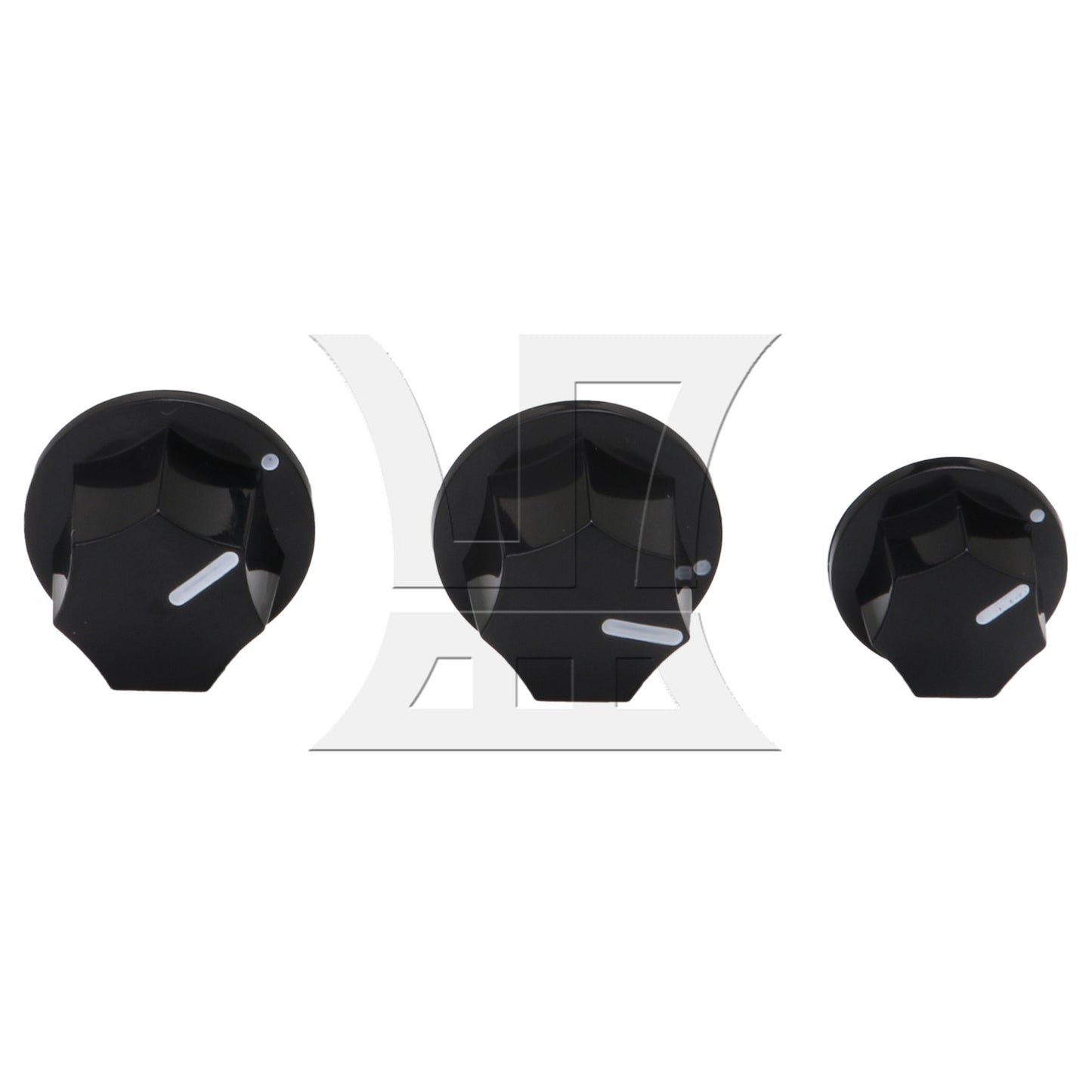 1 SET OF 3 CONTROL KNOBS FOR Electric BASS GUITAR