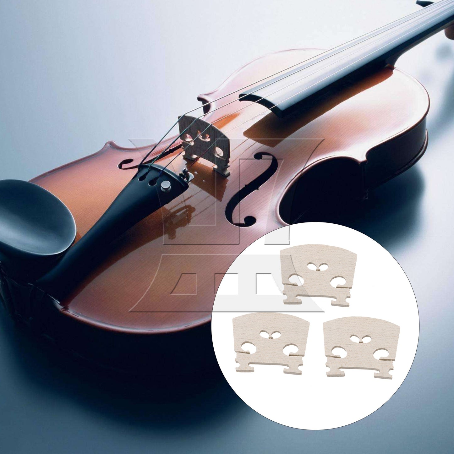 3PCS 4/4 Full Size Violin / Fiddle Bridge
