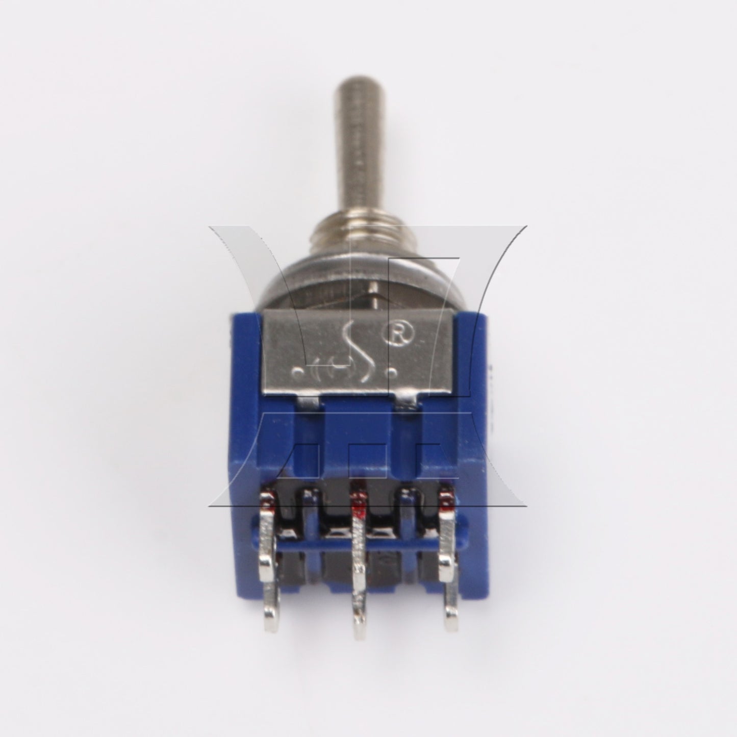 2pcs Blue Electirc 3 Position Toggle Switch DPDT AC 125V 6A TGB3