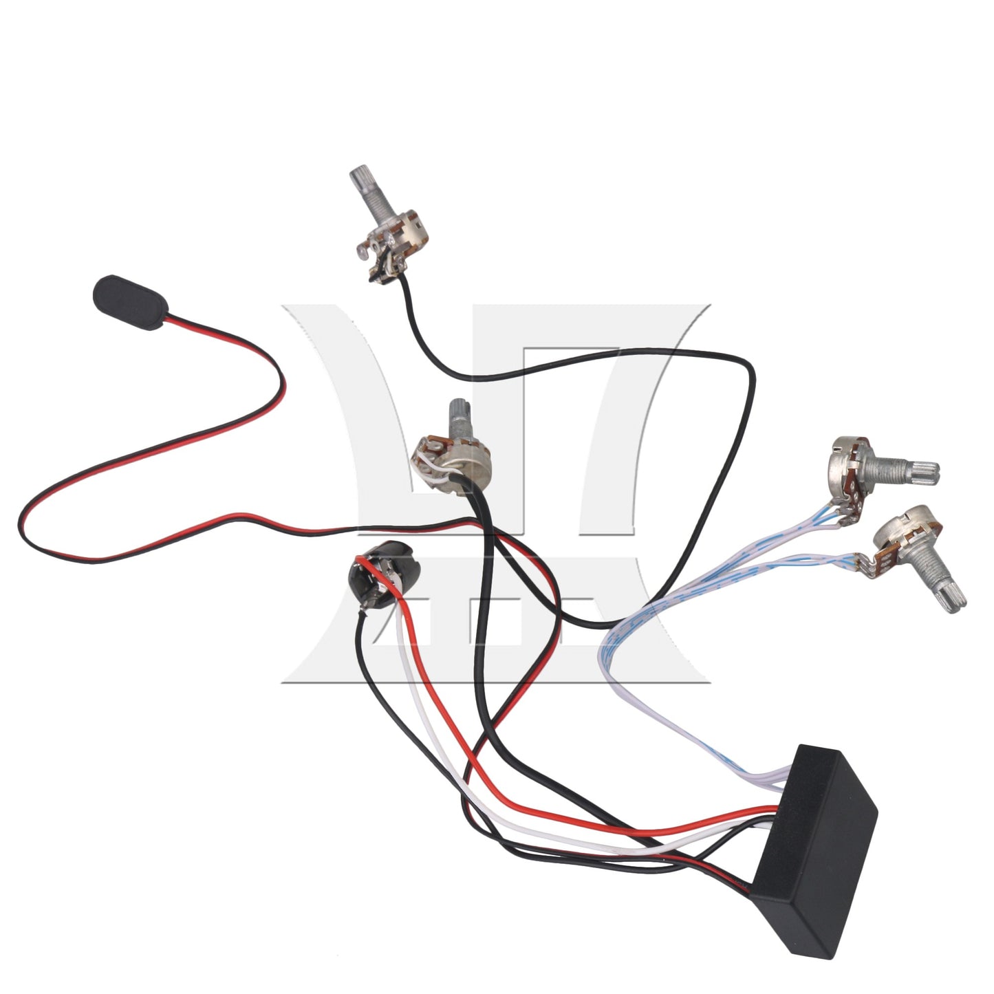 2 Band Preamp Circuit for Active Bass Pickup/ Amplifying circuit