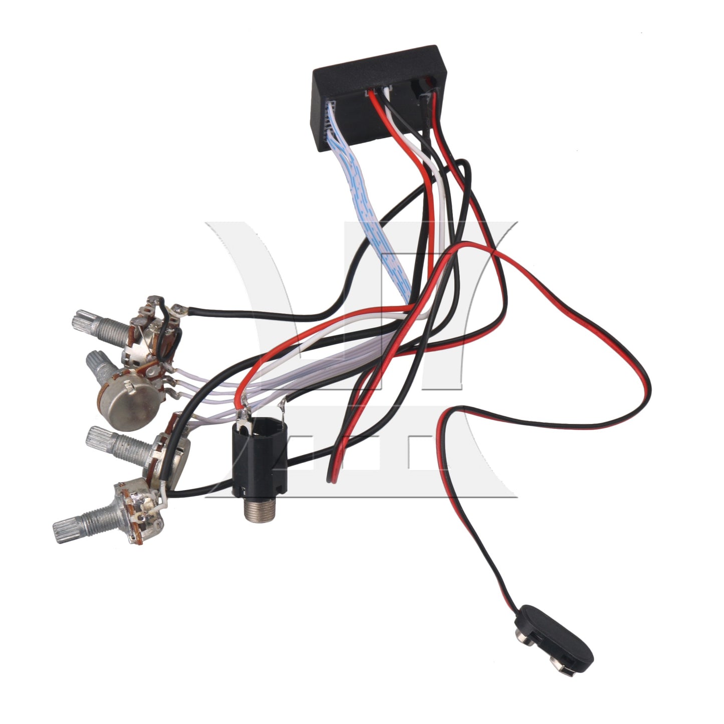 2 Band Preamp Circuit for Active Bass Pickup/ Amplifying circuit