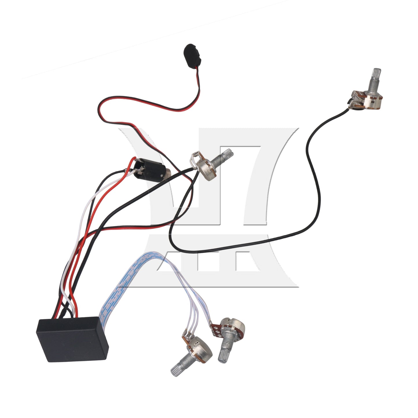2 Band Preamp Circuit for Active Bass Pickup/ Amplifying circuit