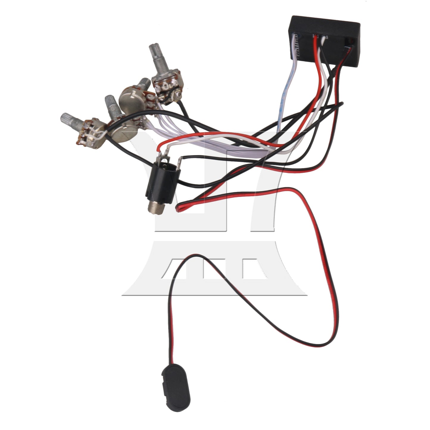 2 Band Preamp Circuit for Active Bass Pickup/ Amplifying circuit