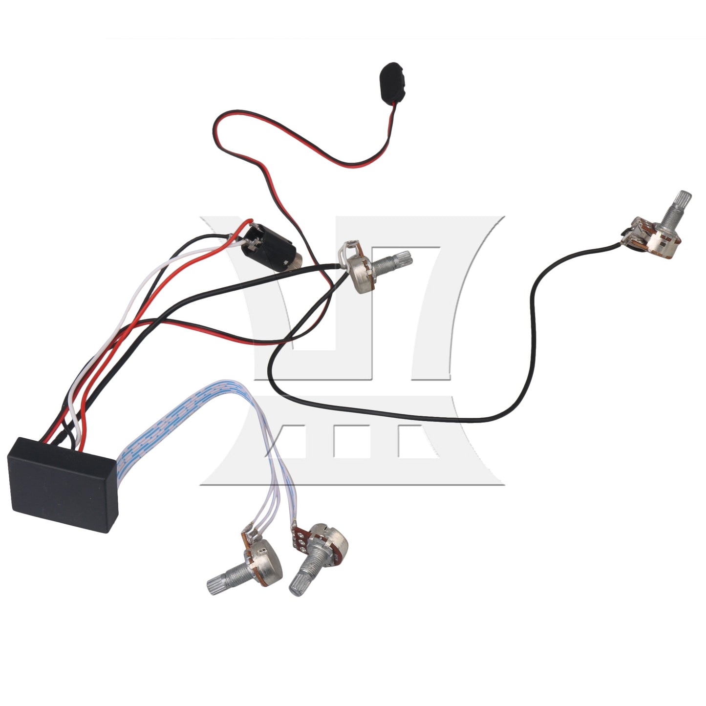 2 Band Preamp Circuit for Active Bass Pickup/ Amplifying circuit