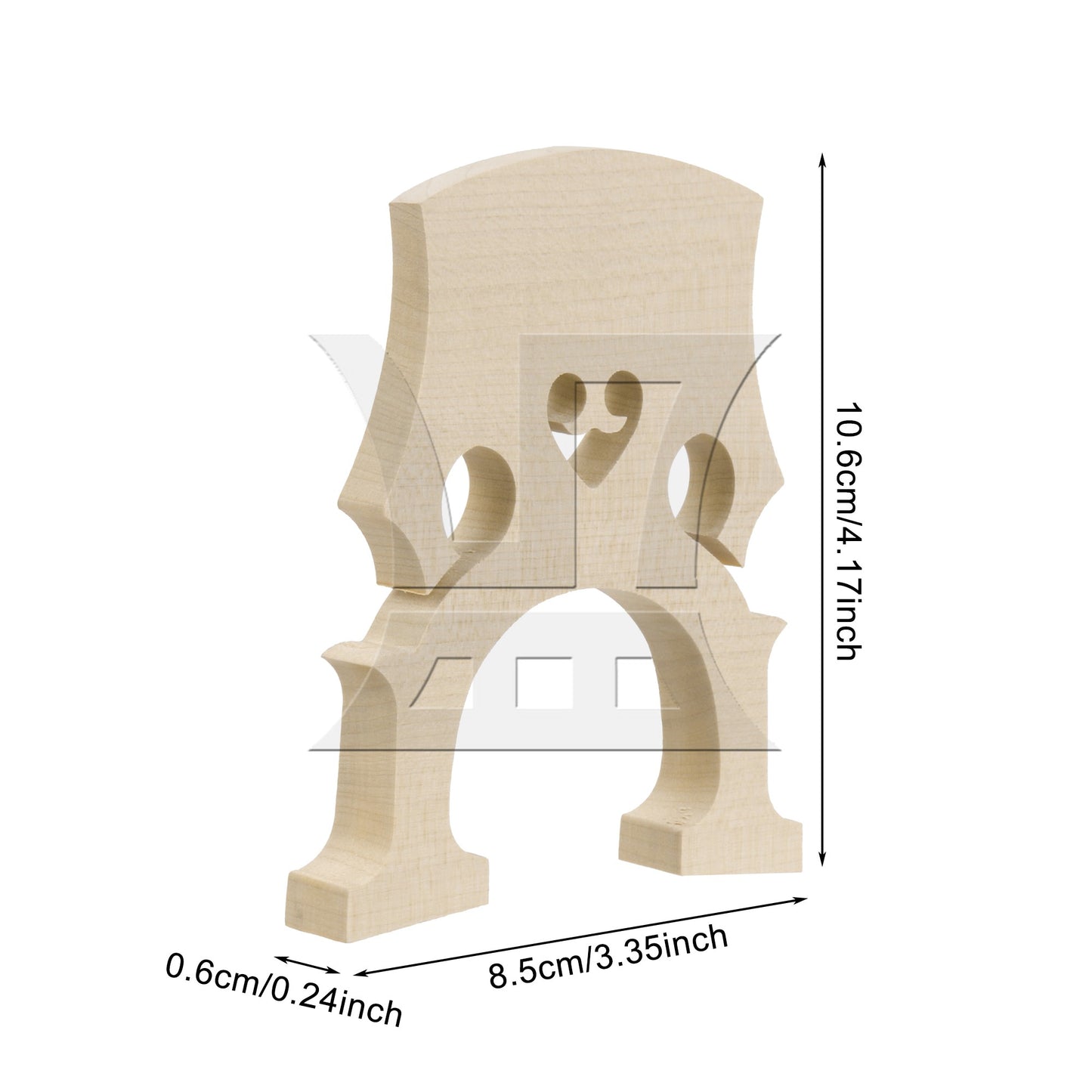 Full Size 4/4 Music Instrument Cello Bridge Wood 4/4