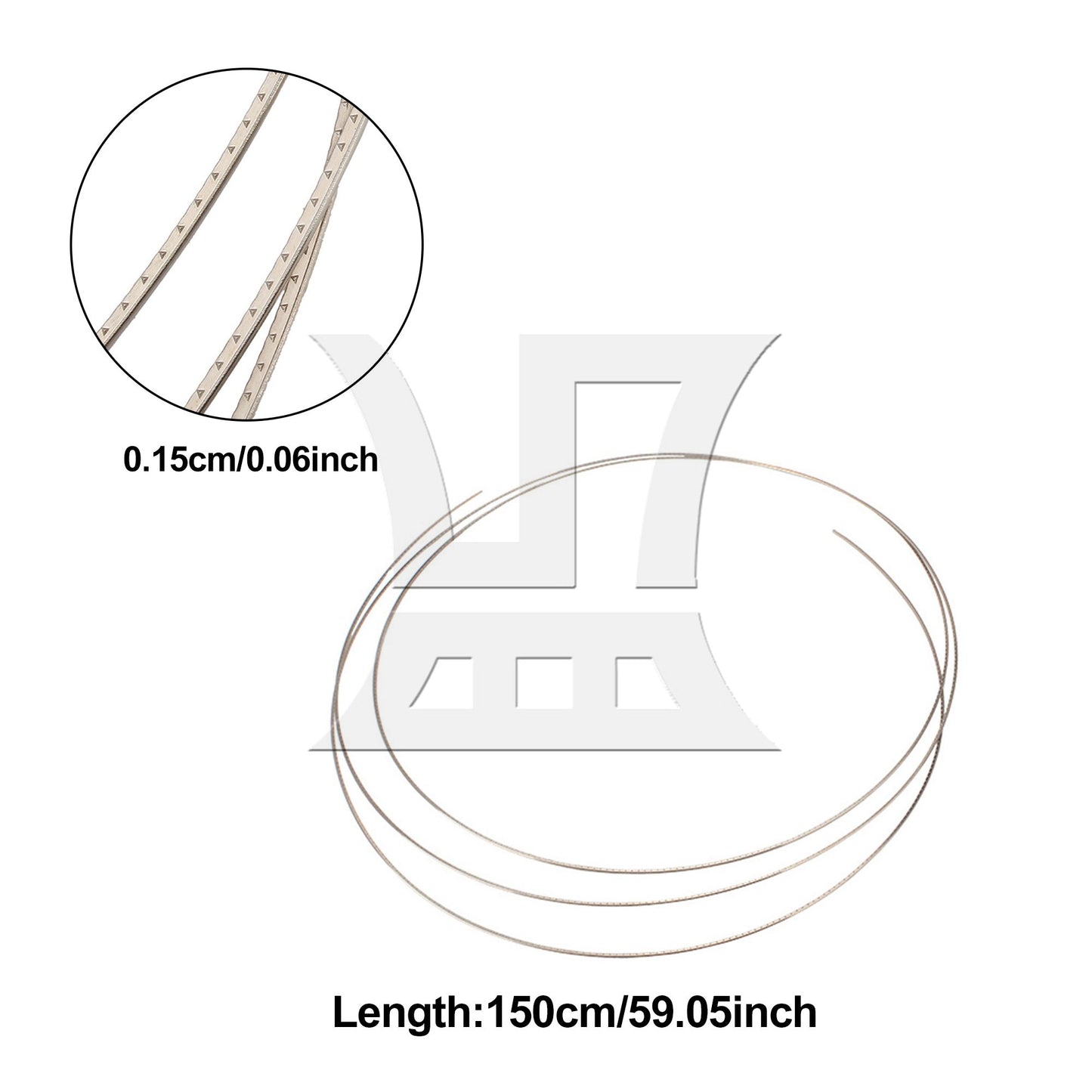 8FEET CUPRONICKEL FRETWIRE FOR MANDOLIN BANJO CIGAR BOX GUITAR 1.6MM