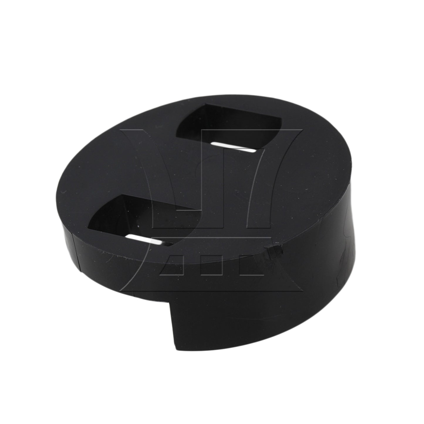 Round Style Rubber Mute For String Double Bass Blk