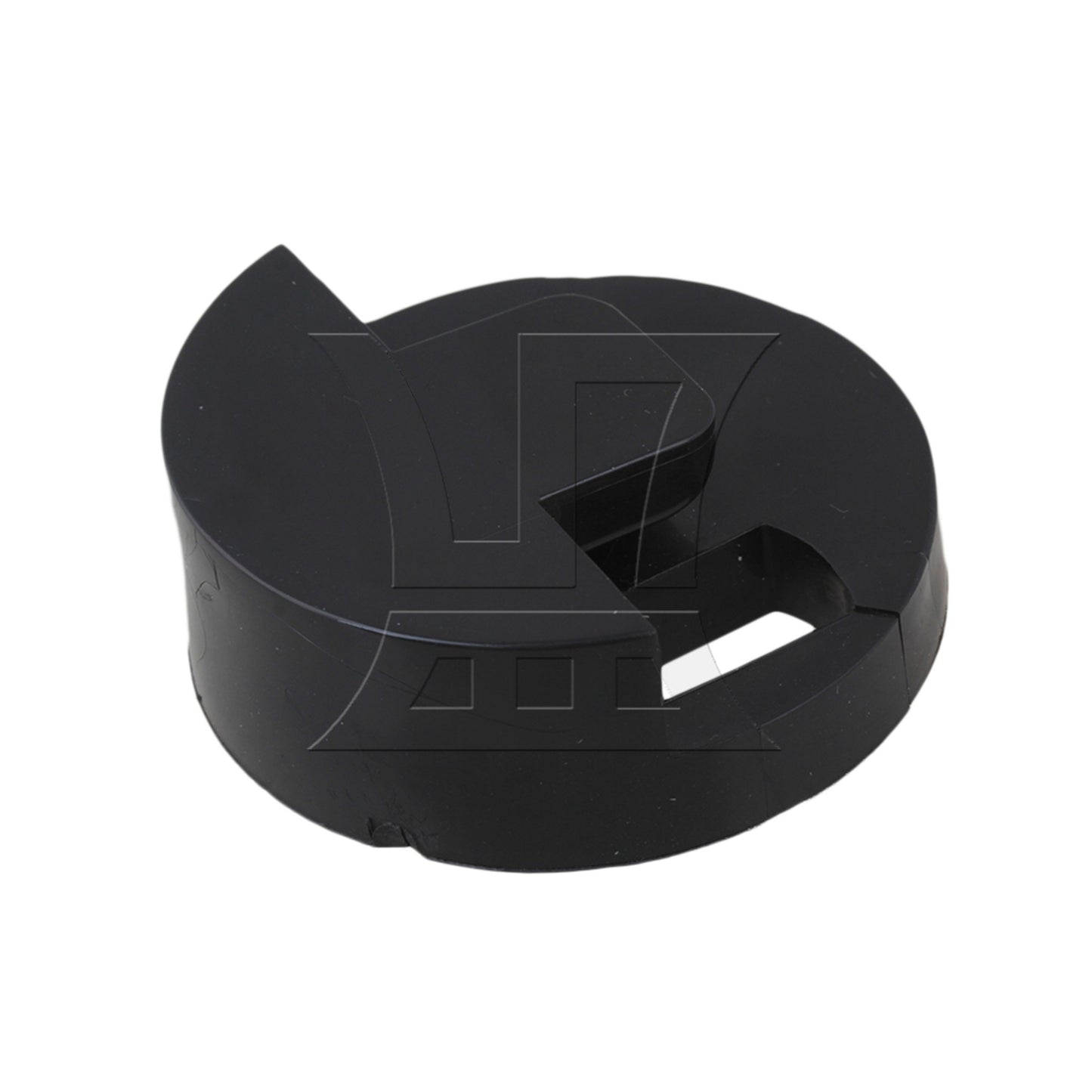 Round Style Rubber Mute For String Double Bass Blk