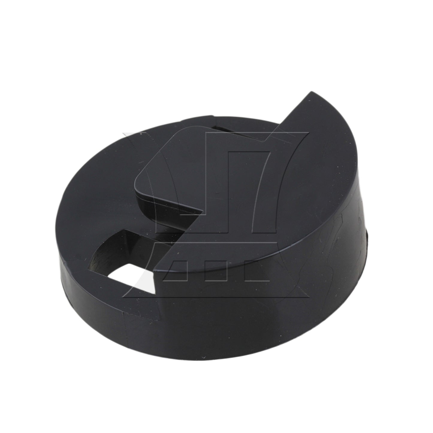 Round Style Rubber Mute For String Double Bass Blk