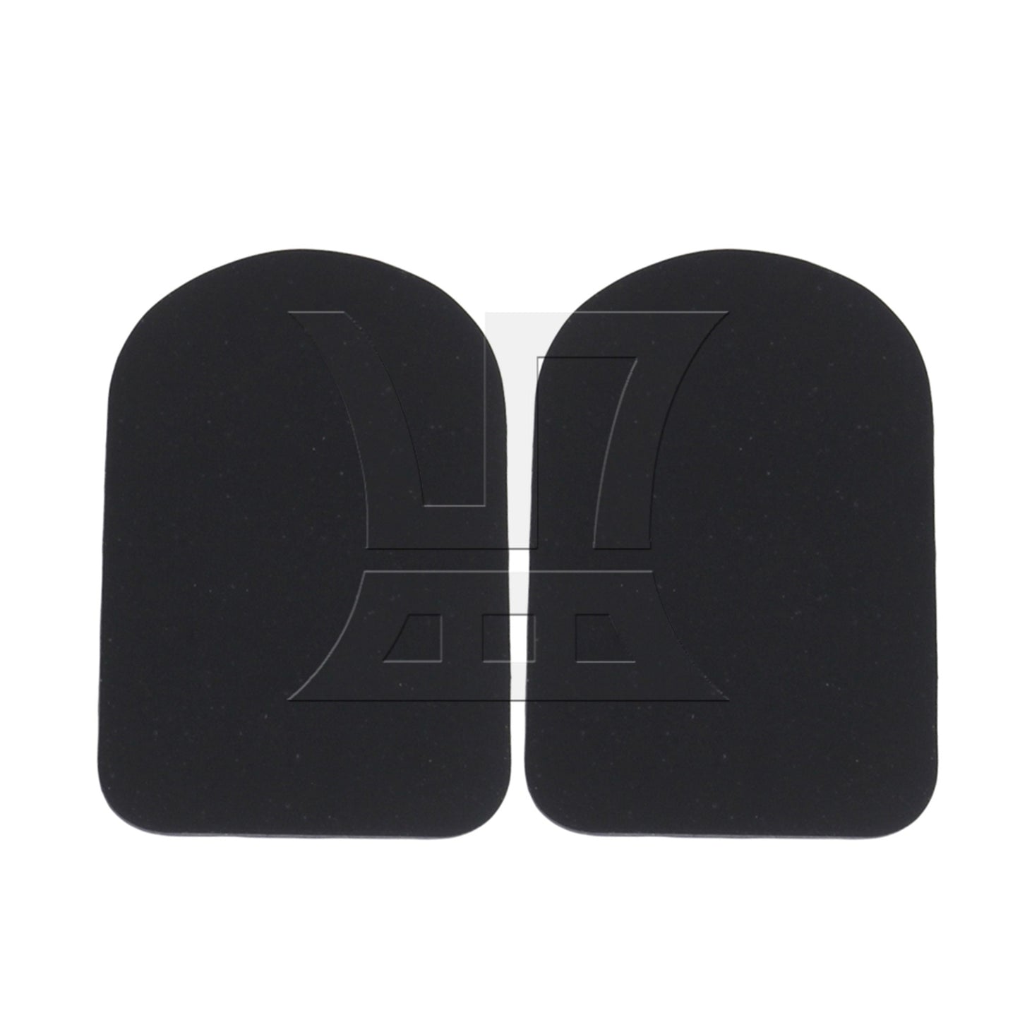 8 Alto/Tenor Saxophone Mouthpiece patches pads black