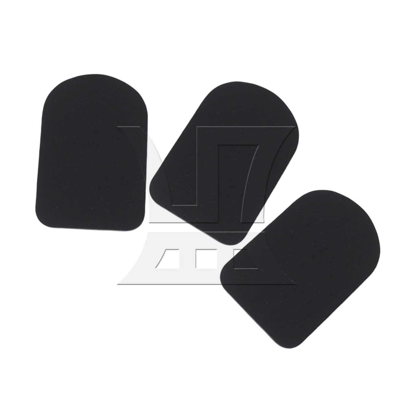 8 Alto/Tenor Saxophone Mouthpiece patches pads black