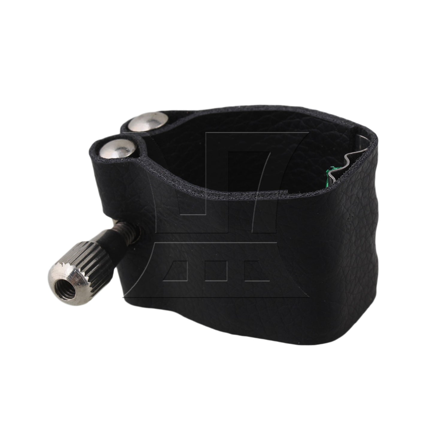 Leather w/Reed Ligature for Tenor Saxophone Mouthpiece