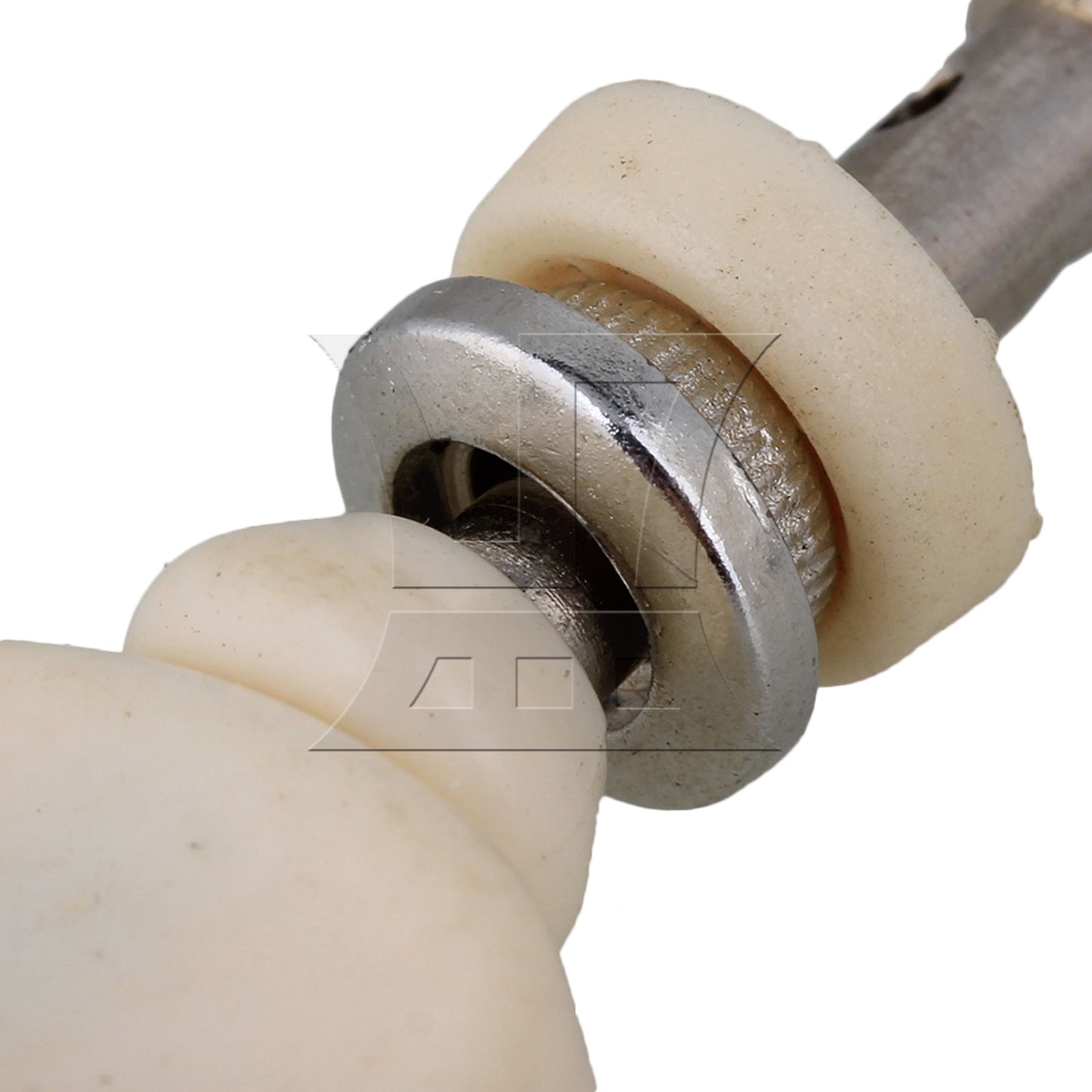 WHITE 4PCS UKULELE TUNING PEGS PIN MACHINES TUNERS