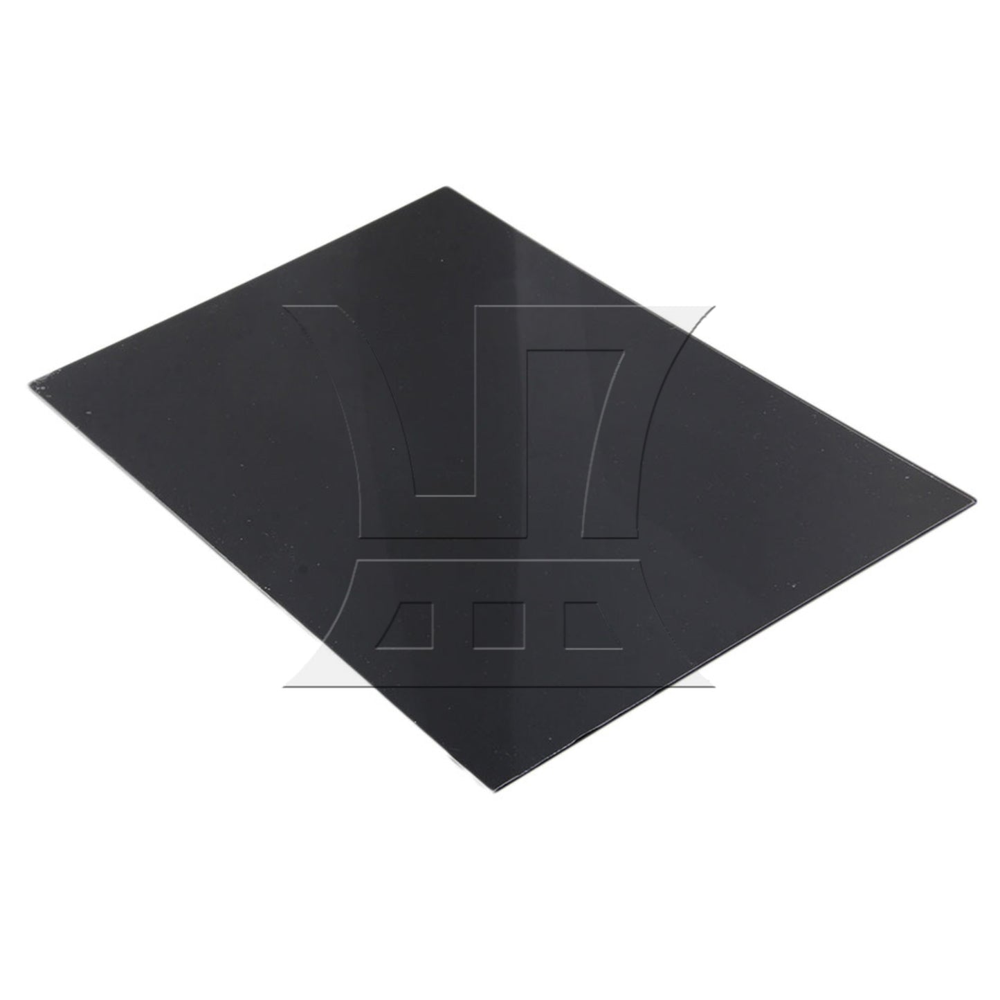 3ply Blank Black 29cm x 43cm Guitar bass scratch plate sheets