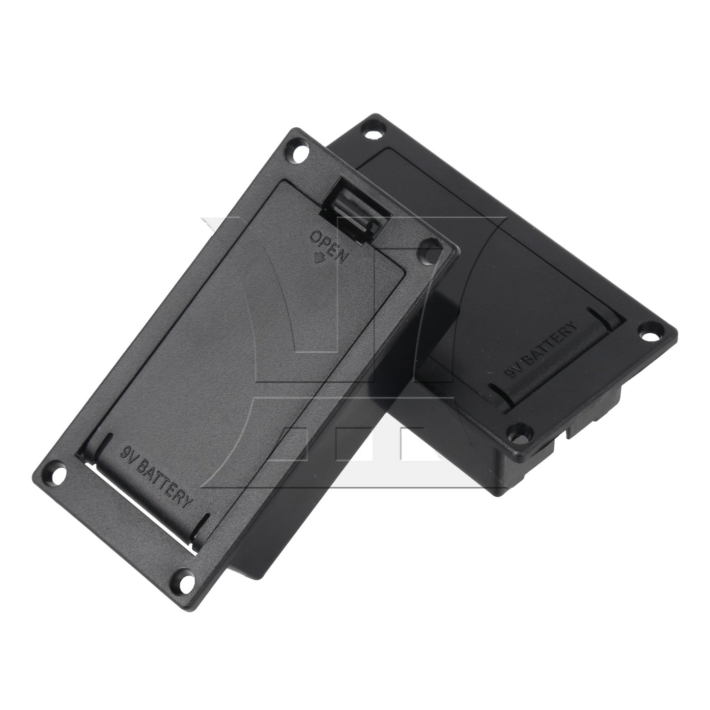 2Pcs 9V Case Box Compartment Cover For Guitar Bass