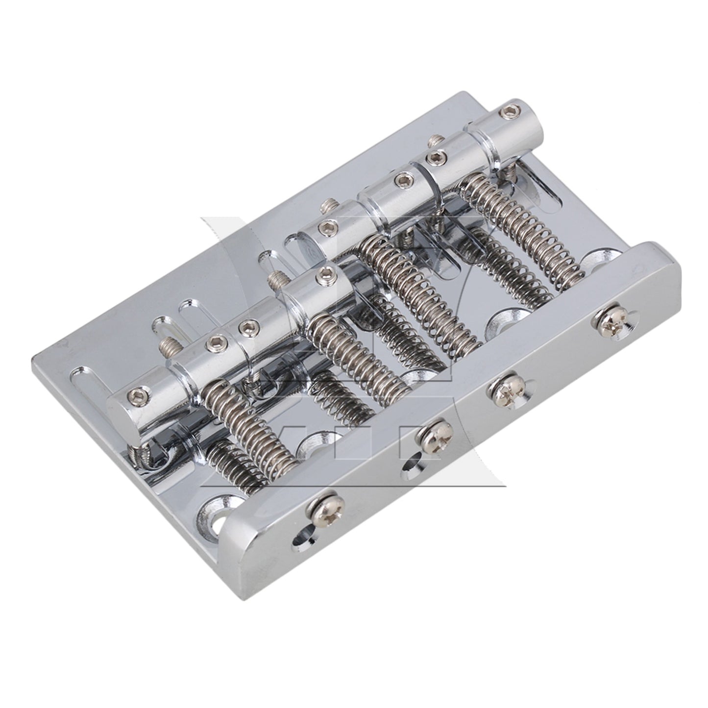 Chrome 4-String Bass Bridge Extremely Thick and Heavy Top Load Upgrade