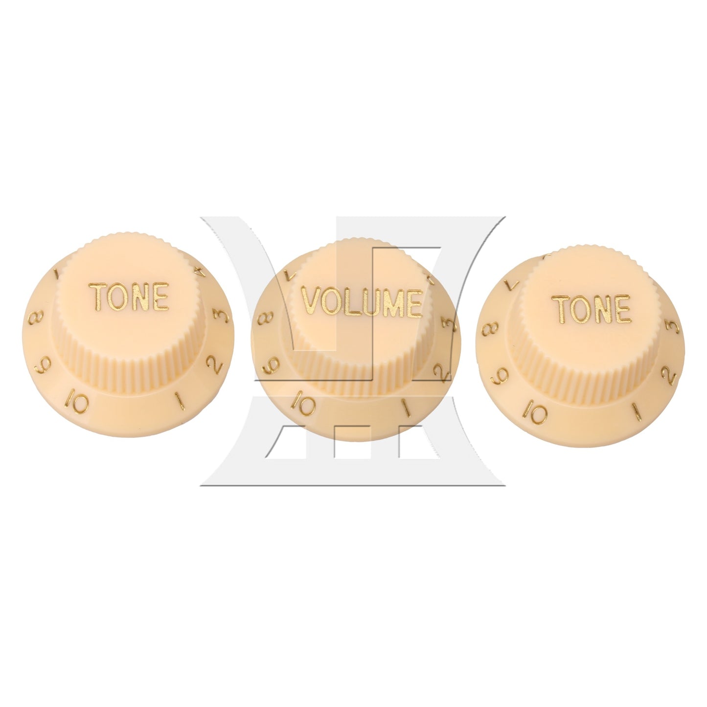 Cream Guitar Parts Set Switch tip Single coil Pickup Cover 1 volume 2 Tone Knobs