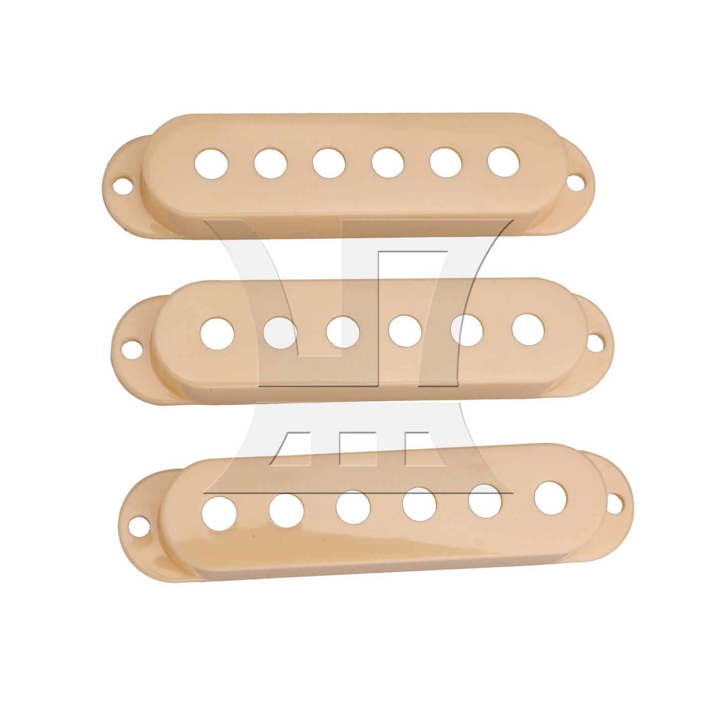 Cream Guitar Parts Set Switch tip Single coil Pickup Cover 1 volume 2 Tone Knobs
