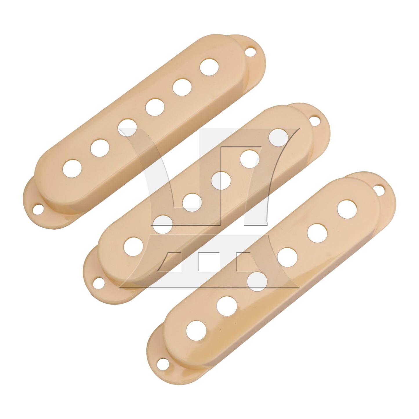 Cream Guitar Parts Set Switch tip Single coil Pickup Cover 1 volume 2 Tone Knobs