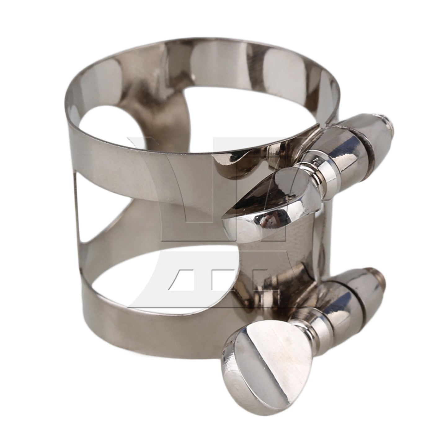 Nickel Plated Clarinet Double Screws Adjust Mouthpiece Ligature
