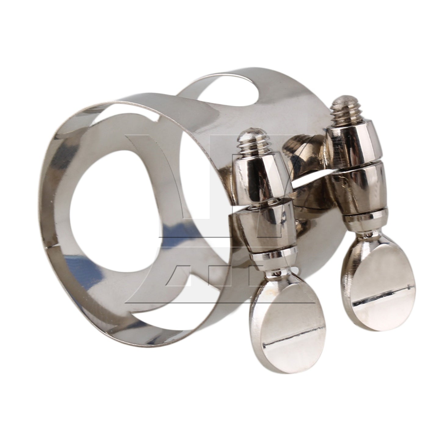 Nickel Plated Clarinet Double Screws Adjust Mouthpiece Ligature