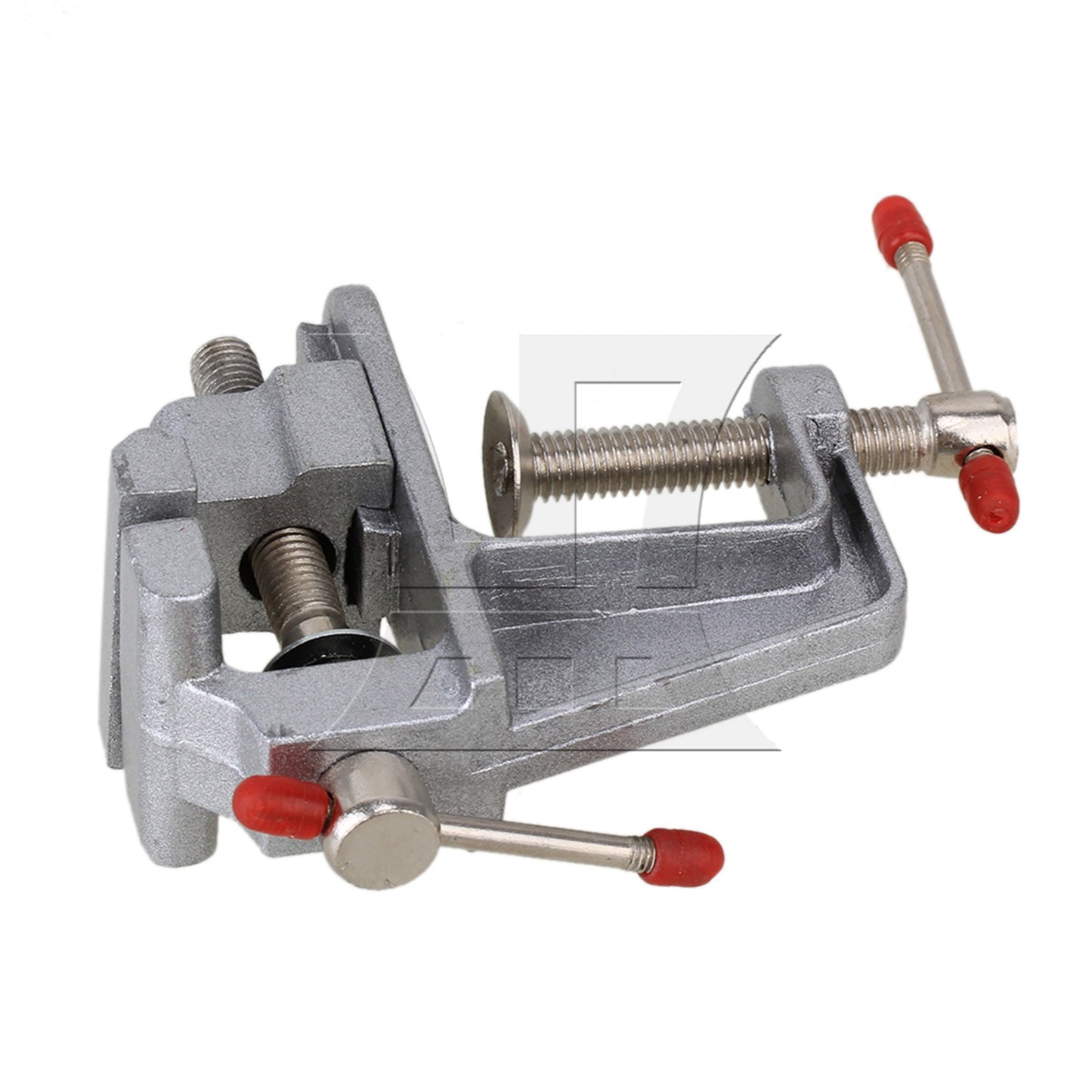 Mini Cast Bench Table Swivel Lock Clamp Vice Craft Hobby Vise Silver