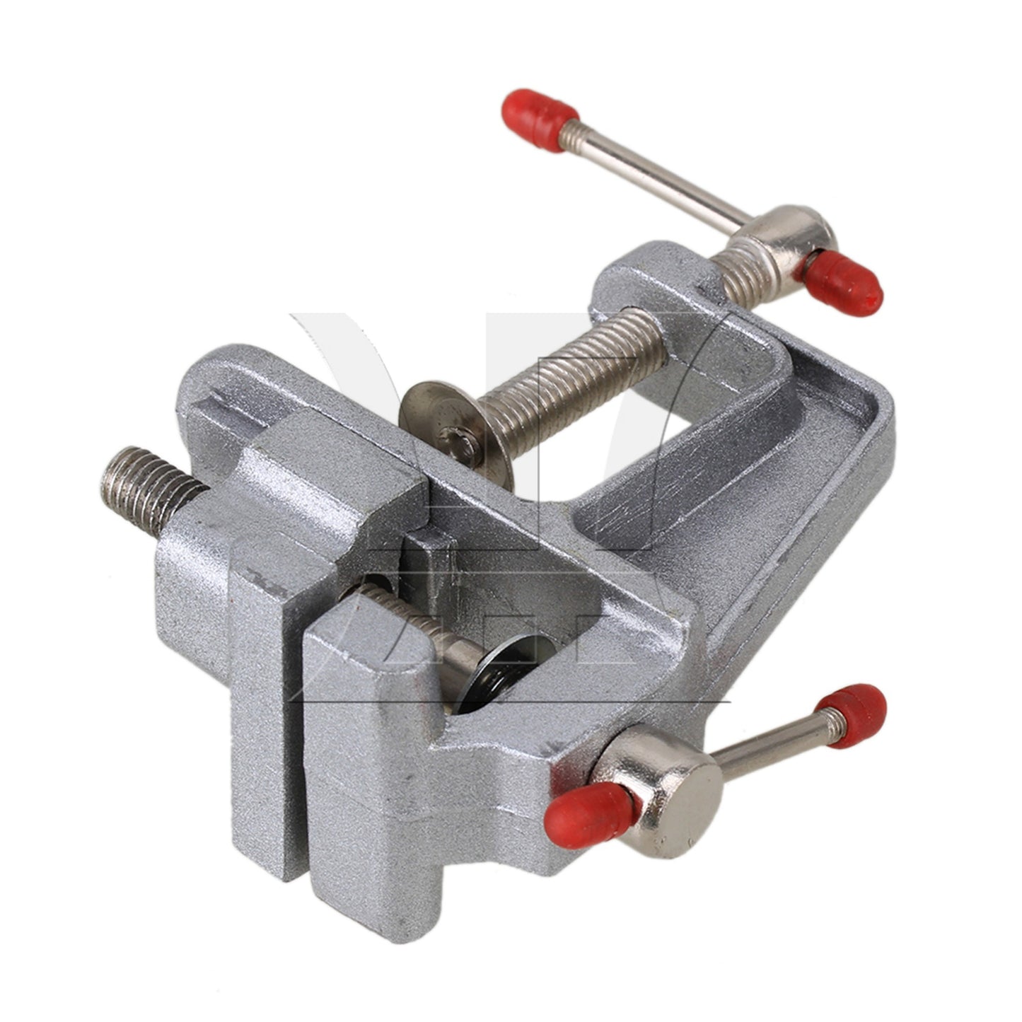 Mini Cast Bench Table Swivel Lock Clamp Vice Craft Hobby Vise Silver