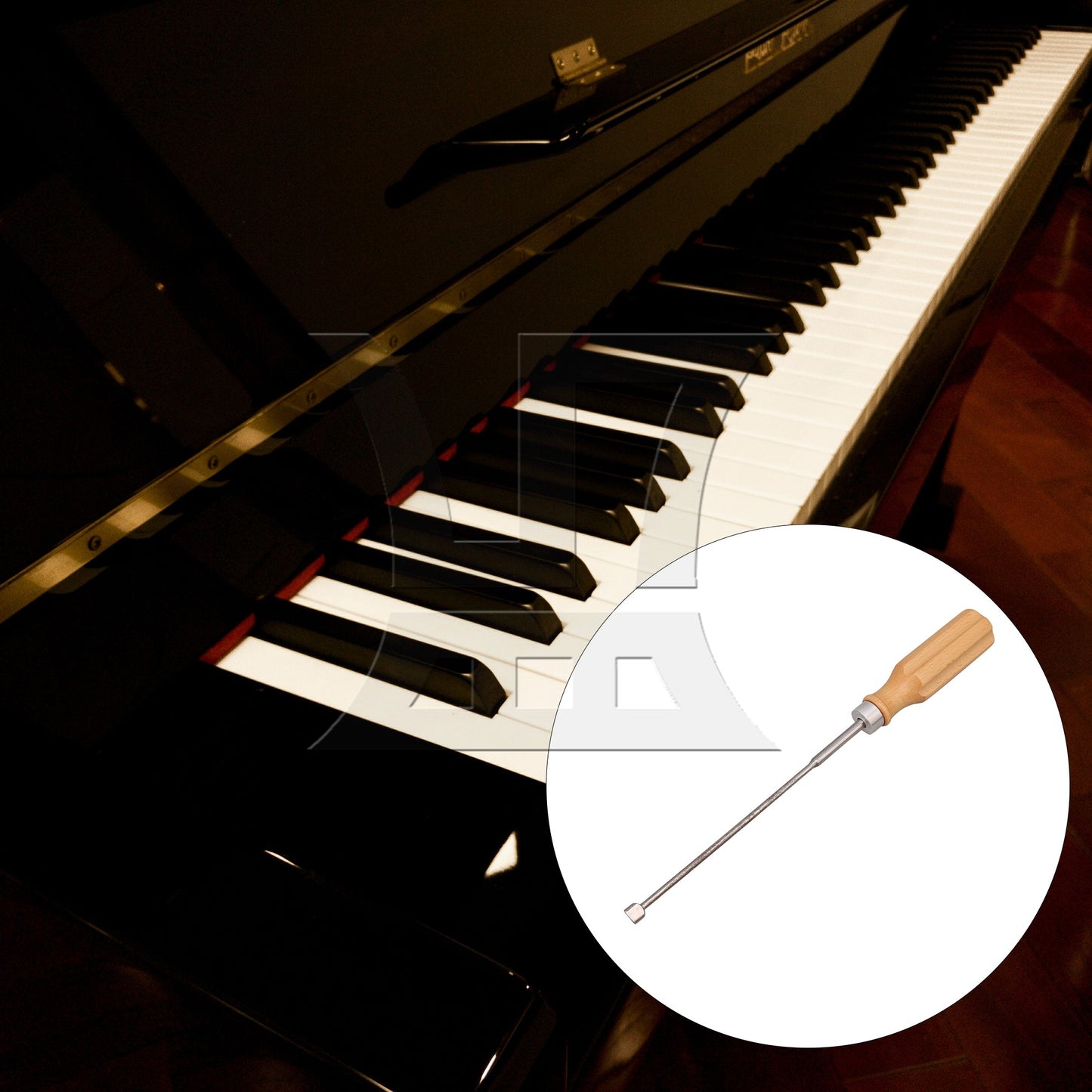 Piano Tuning Tools 10.6inches Piano Functional Adjustable Wrench
