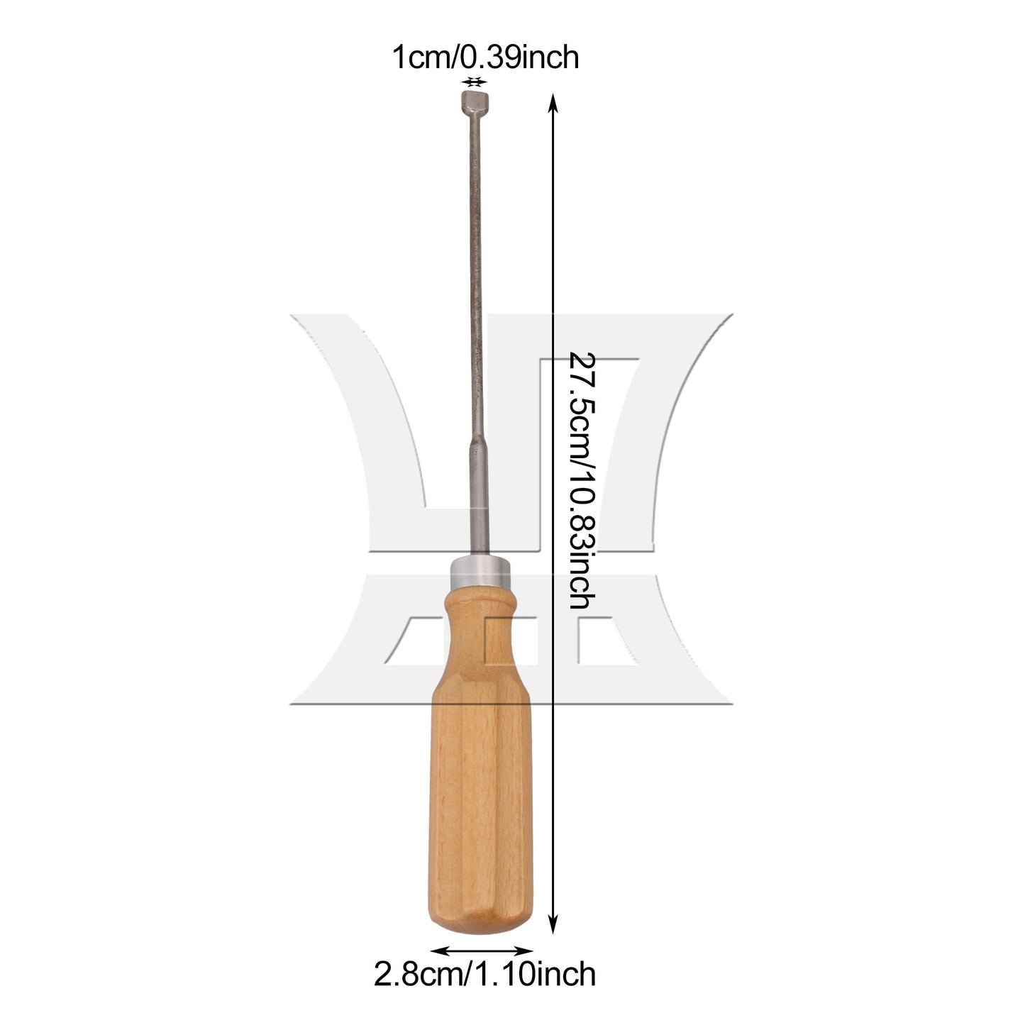 Piano Tuning Tools 10.6inches Piano Functional Adjustable Wrench
