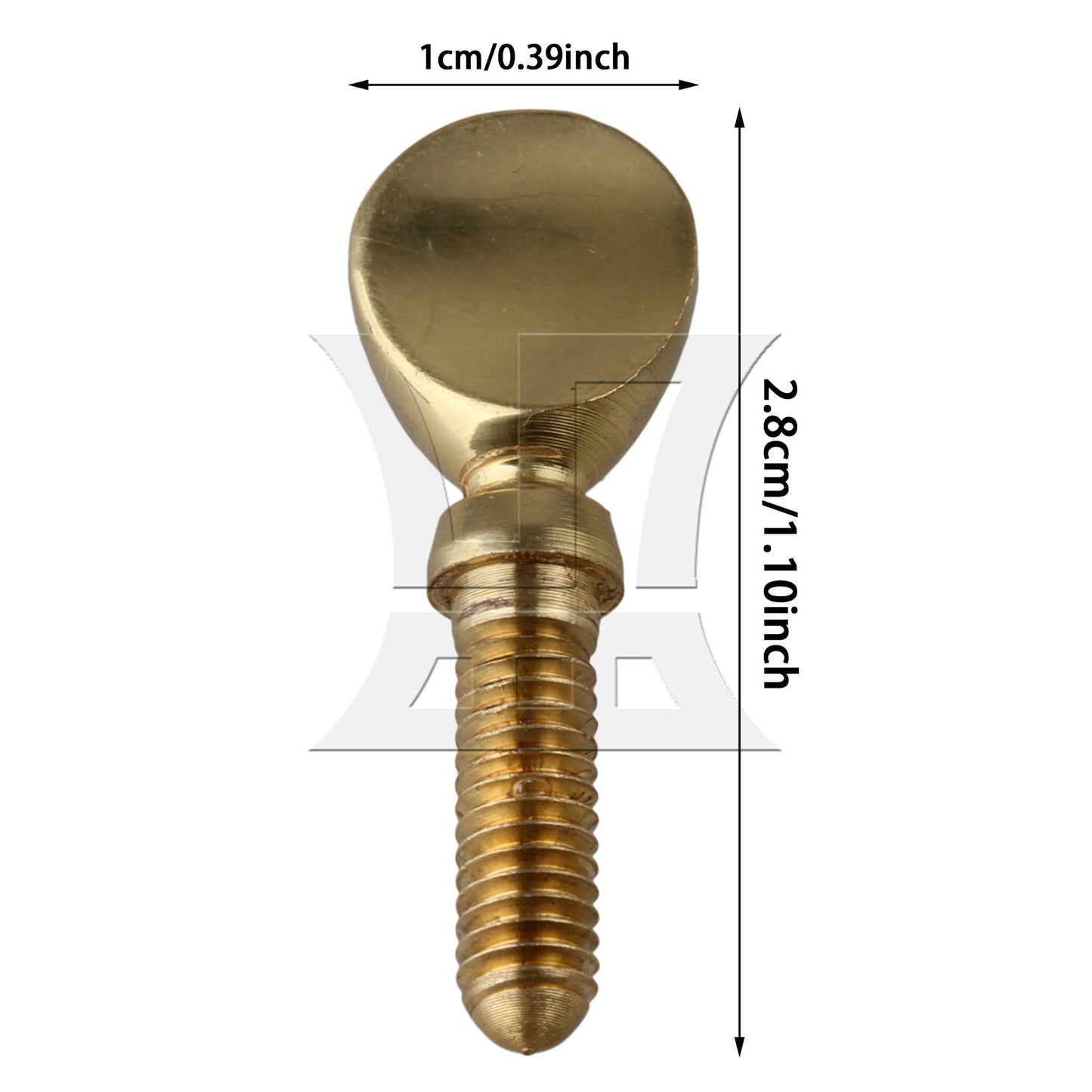 Golden Saxophone Neck Receiver Copper Tightening Screw Woodwind Instruments Part