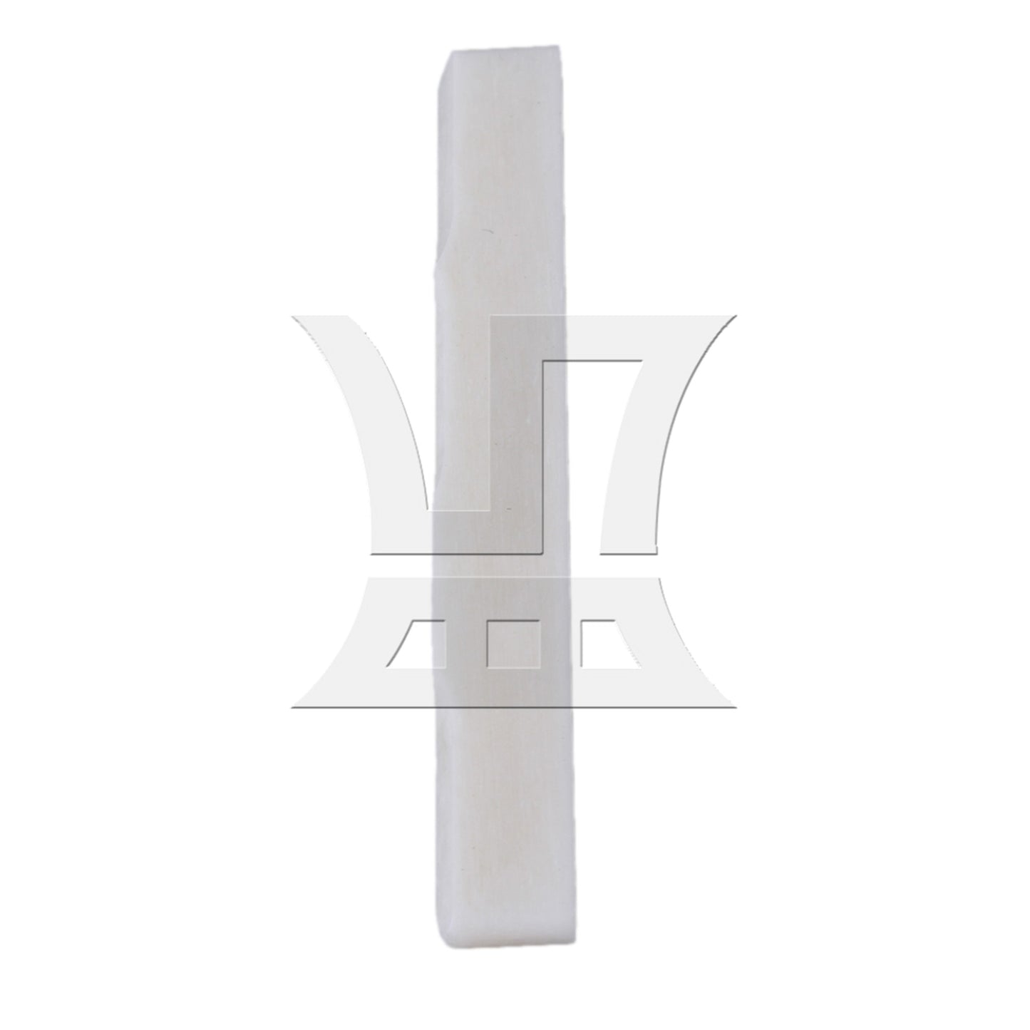 2pcs Real Natural Cattle Bone Ukulele Guitar Bridge Lower Saddle For 4 String
