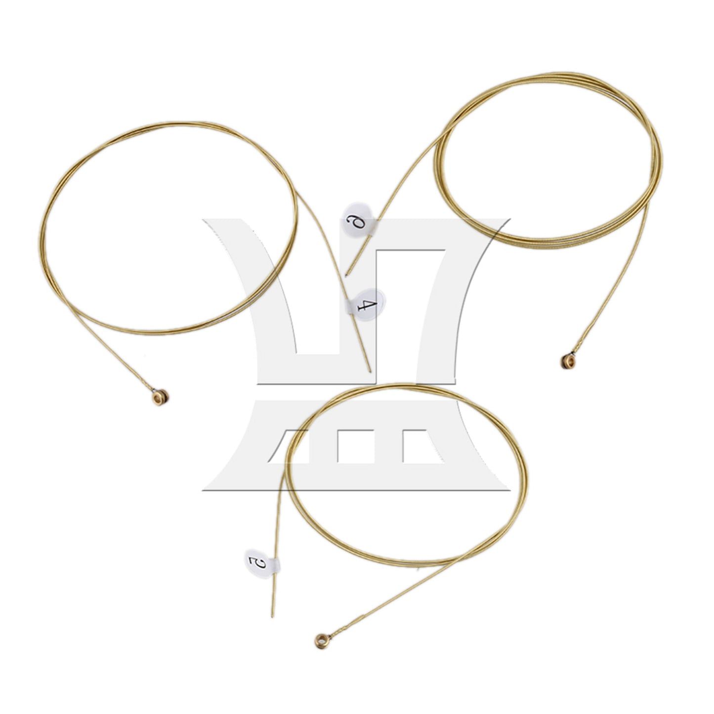 6pcs Super Slinky Guitar Strings Fret Wire For Acoustic Guitar 012-053 CA60-M