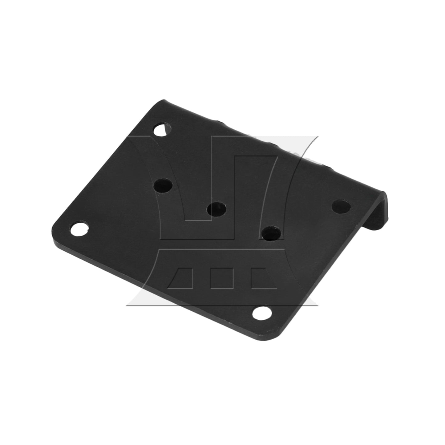 Zinc Alloy 3 String Electric Cigar Box Guitar Bridge BQLZR Tailpiece Black