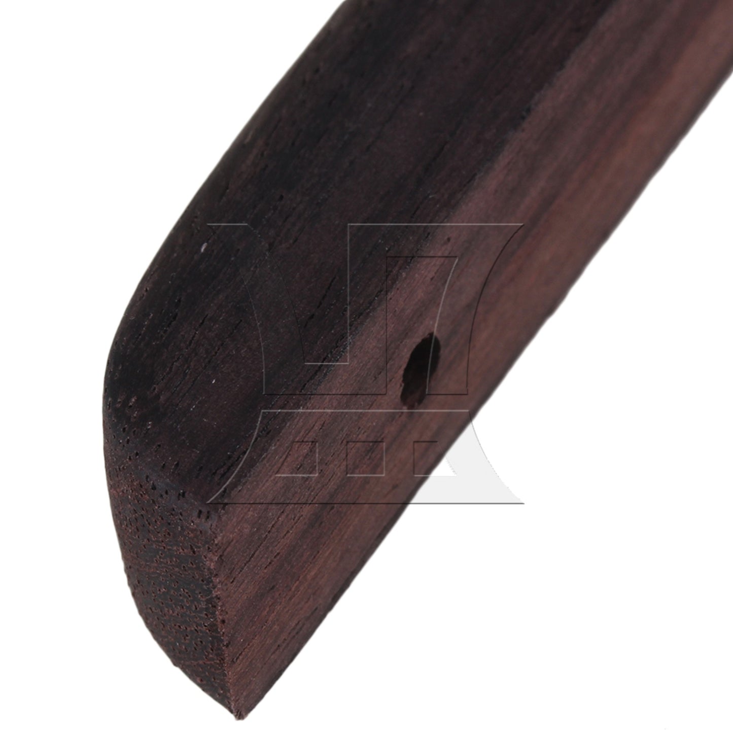 2x Rosewood Thumb Rest with Mounting Screws Wooden BQLZR for Bass Guitar