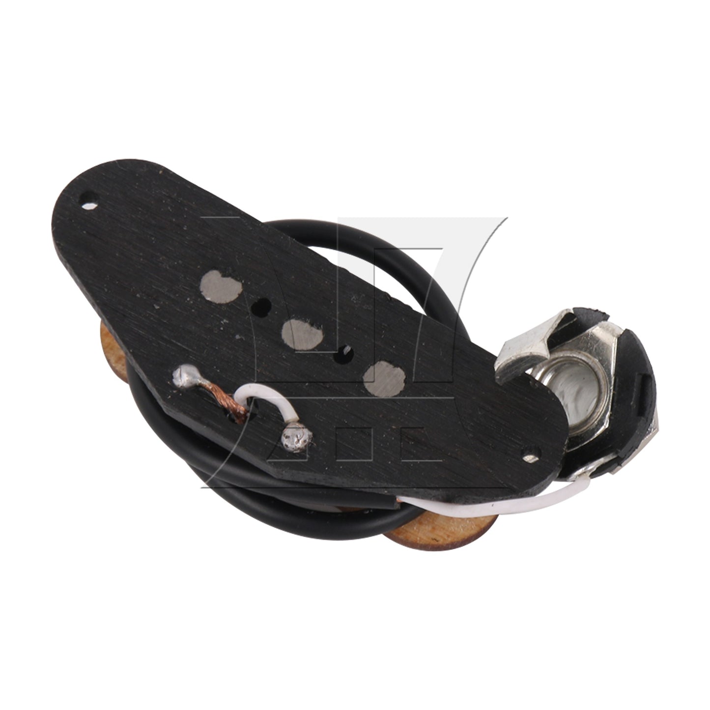 3-pole 4.3K Pre-wired 3 String Bass Pickup&Input Jack for Cigar Box Guitar BQLZR