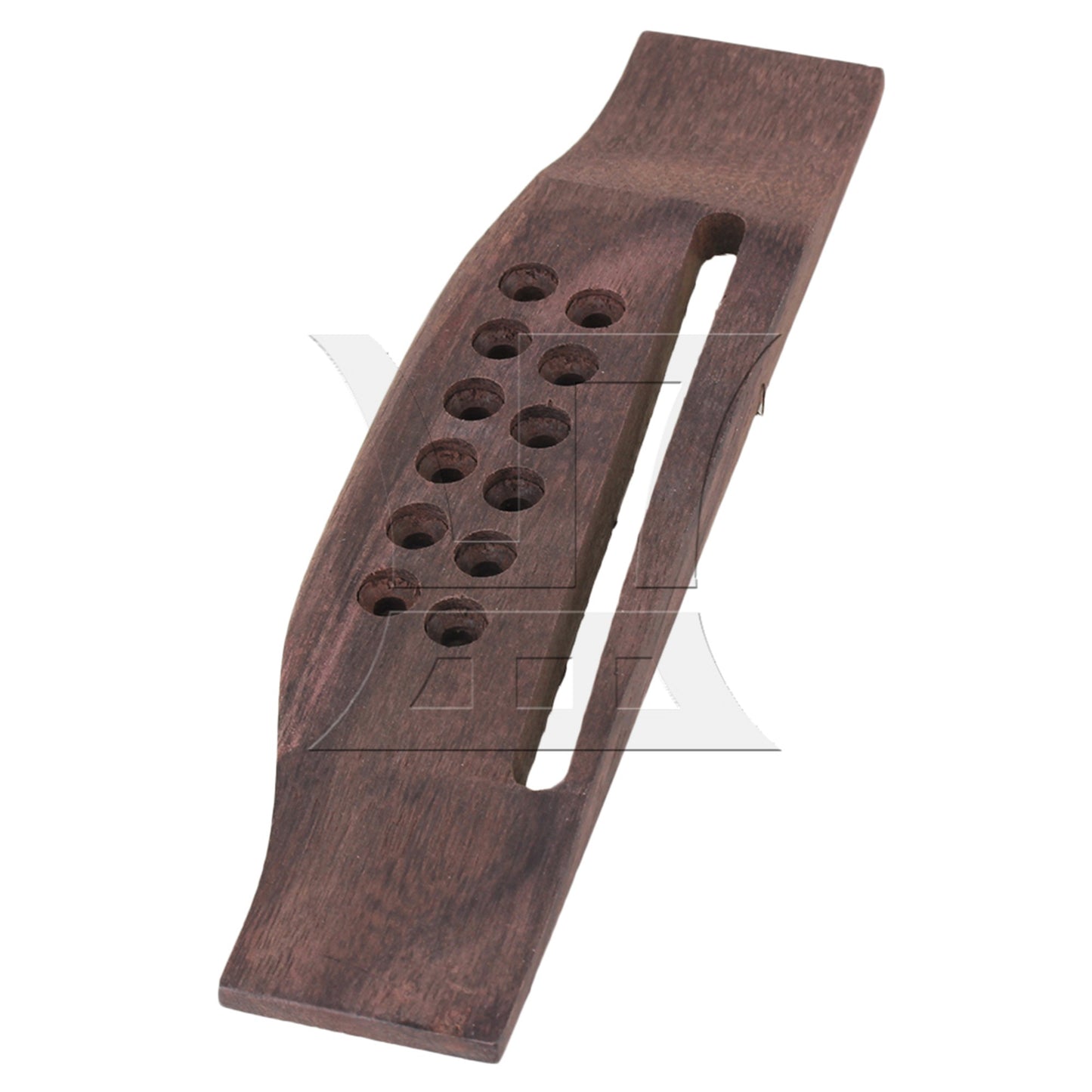 Rosewood Guitar Bridge for 12 String Folk Acoustic Guitar BQLZR 160mm x 43mm