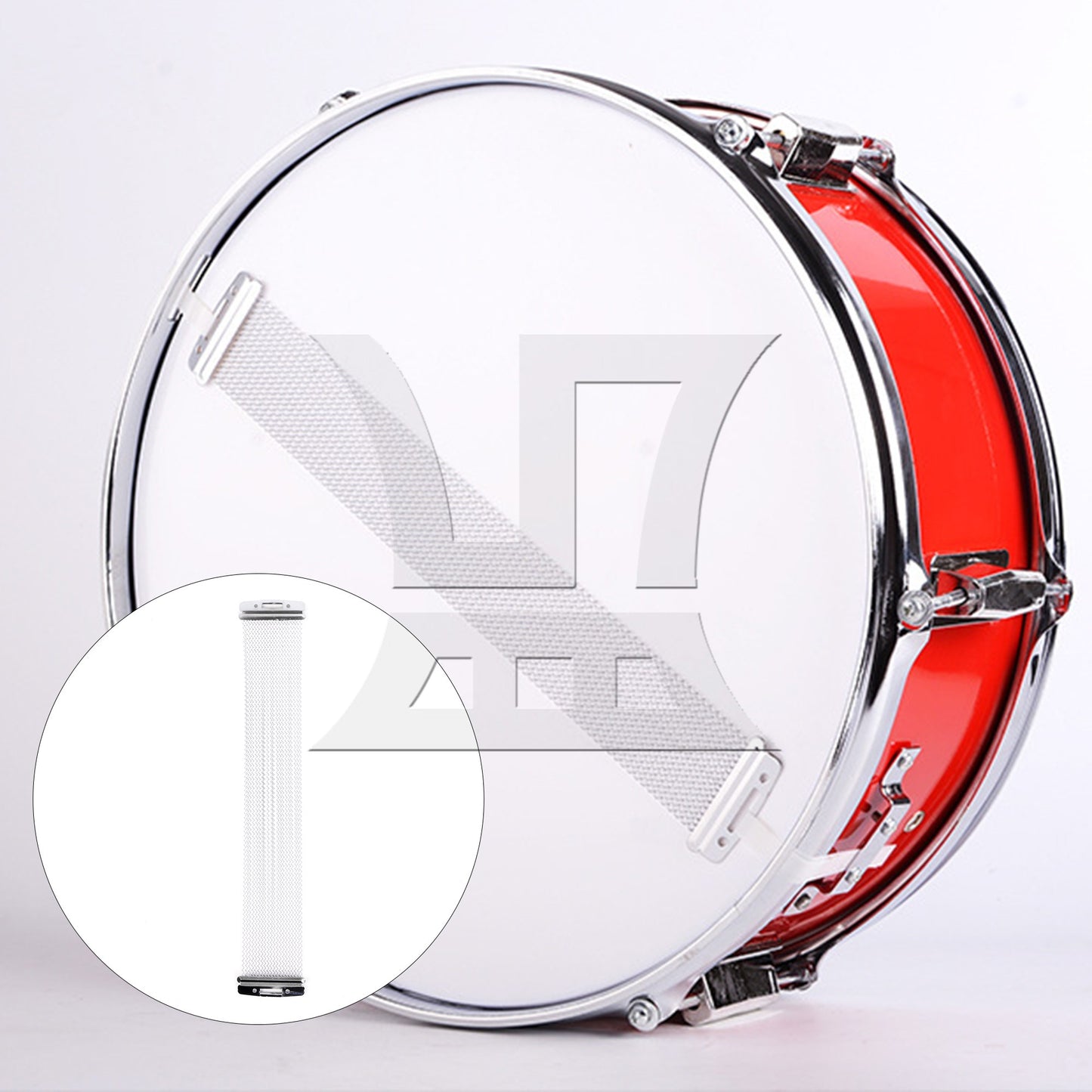 Silver Steel Iron 20 Strand BQLZR Drum Wire for 14 Inch Snare Drum Box Drum