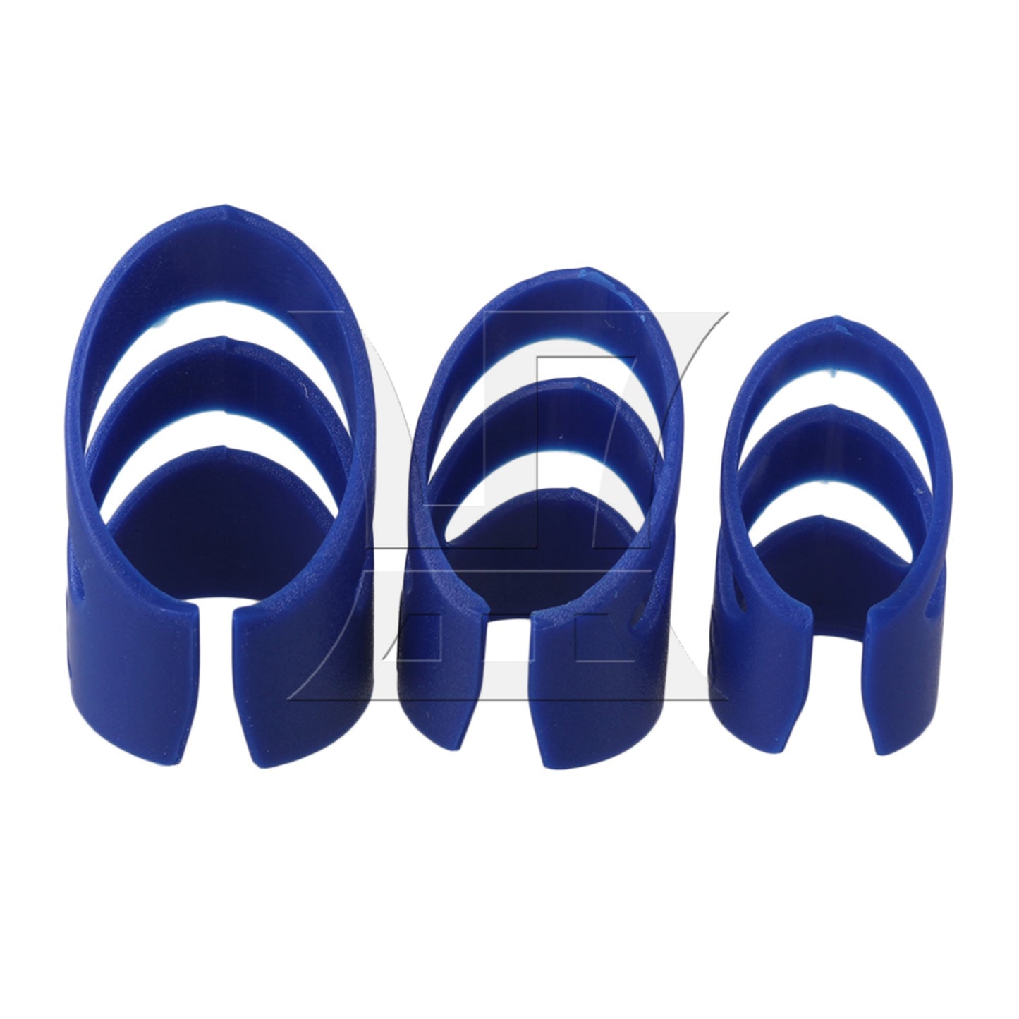 Multicolor 12 Pieces Stringed Intrument Finger Picks Finger Ring Protector